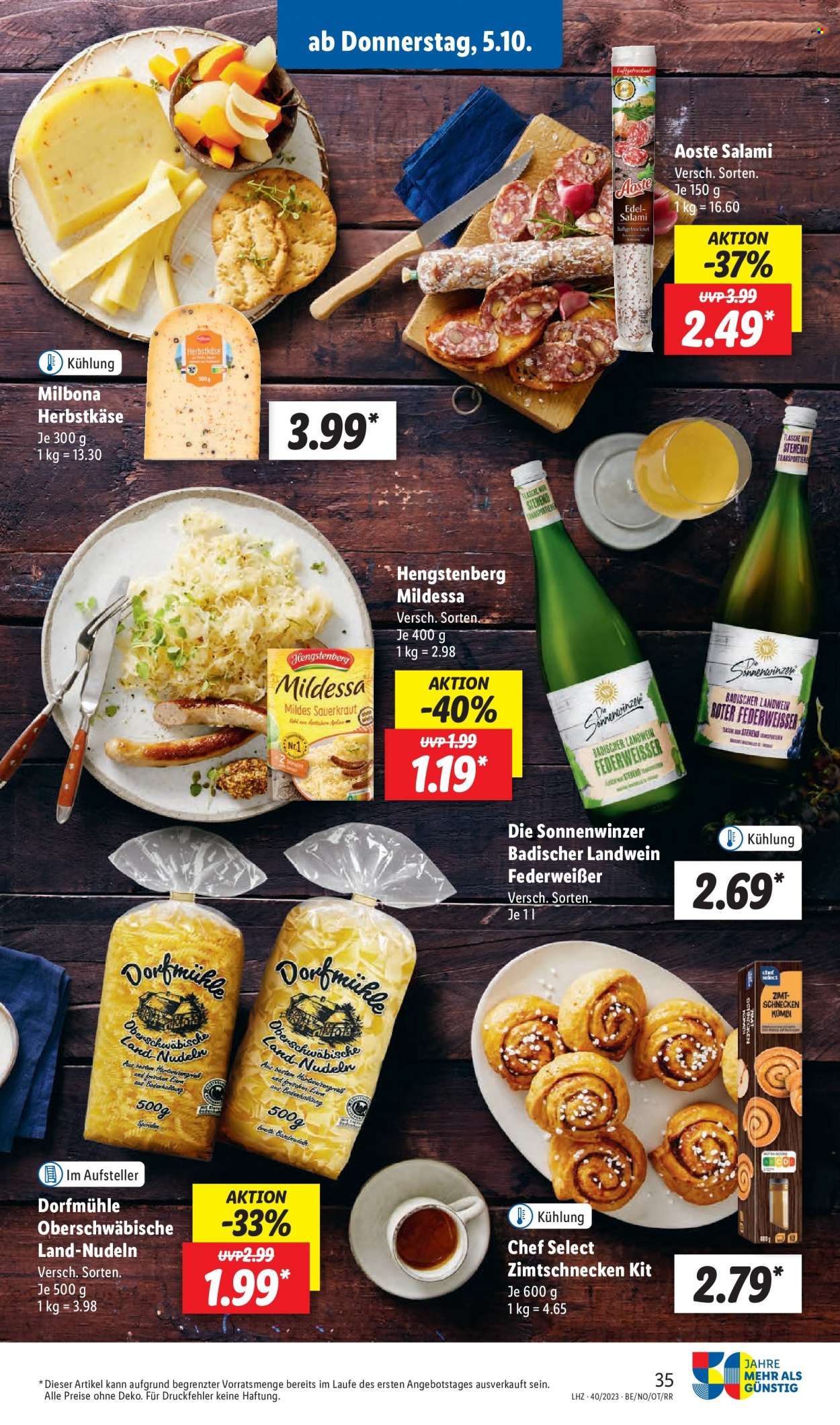 Lidl Prospekte  - 2.10.2023 - 7.10.2023. Seite 41