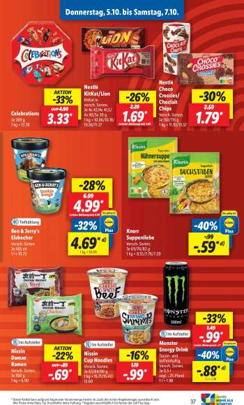 thumbnail - Knorr Suppenliebe Versch. Sorten. Je 69/76/82 g 1 kg = 8.55/7.76/7.20