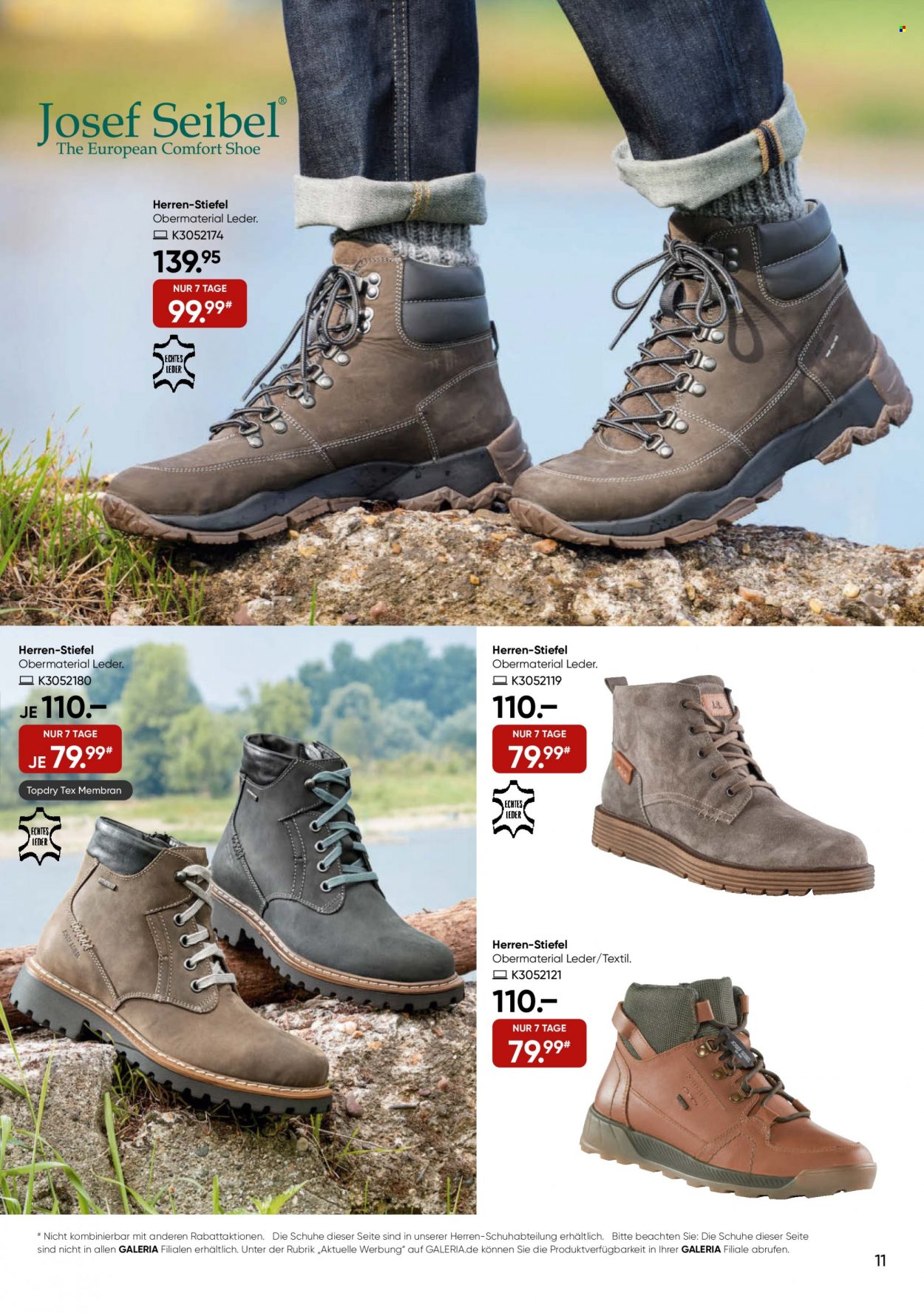 GALERIA Karstadt Kaufhof Prospekte  - 27.09.2023 - 3.10.2023. Seite 11
