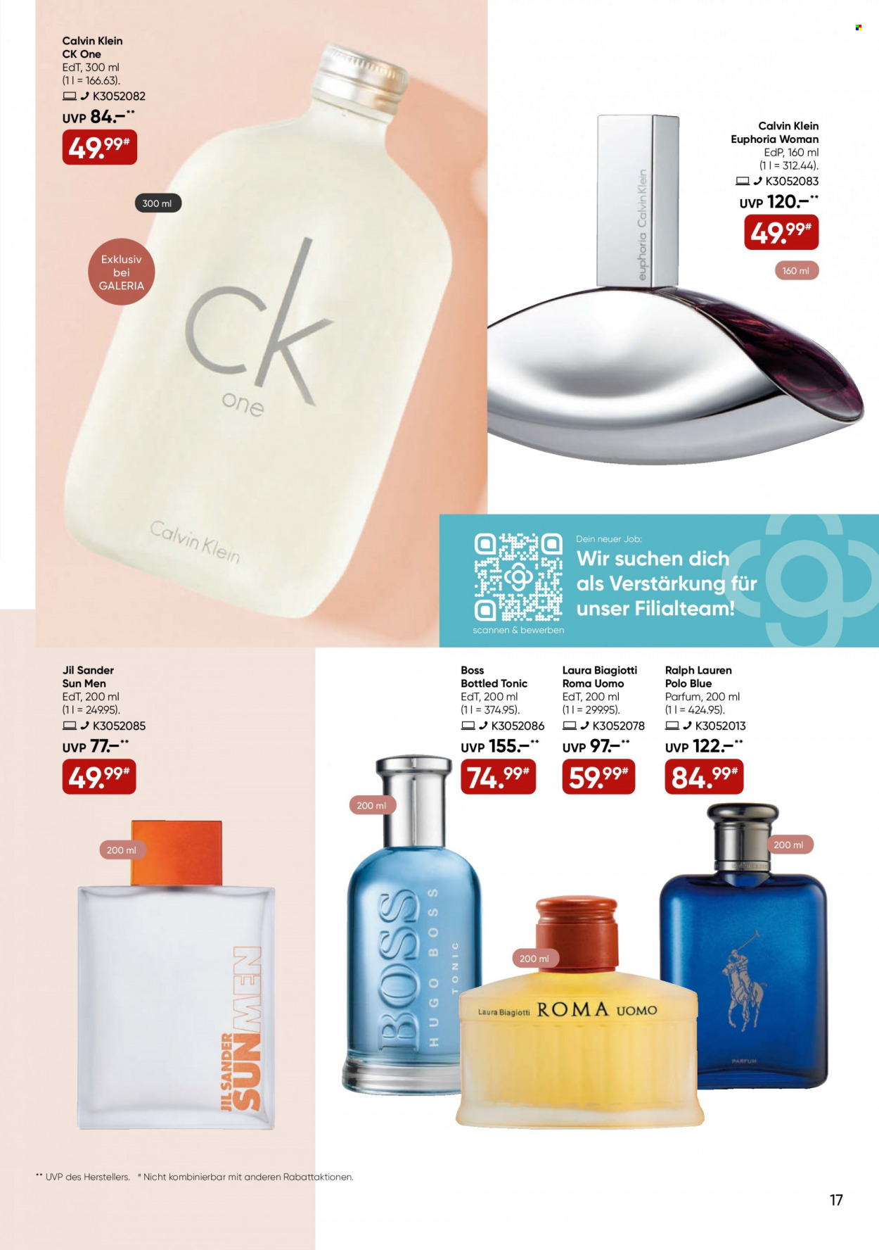 GALERIA Karstadt Kaufhof Prospekte  - 27.09.2023 - 3.10.2023. Seite 17
