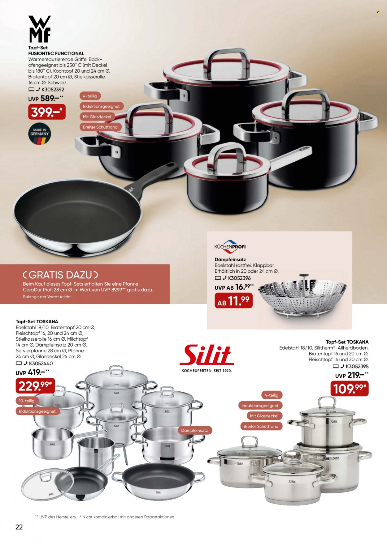 GALERIA Karstadt Kaufhof Prospekte  - 27.09.2023 - 3.10.2023. Seite 22