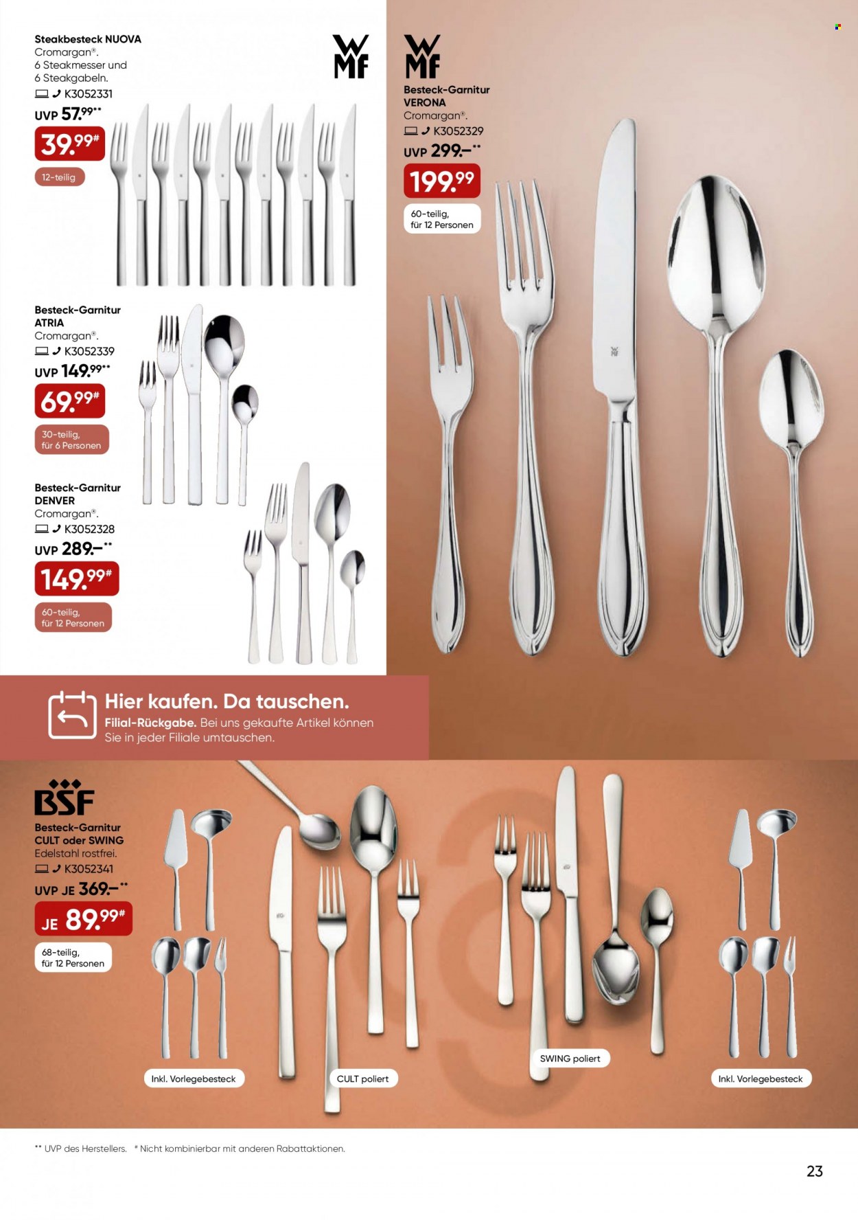 GALERIA Karstadt Kaufhof Prospekte  - 27.09.2023 - 3.10.2023. Seite 23
