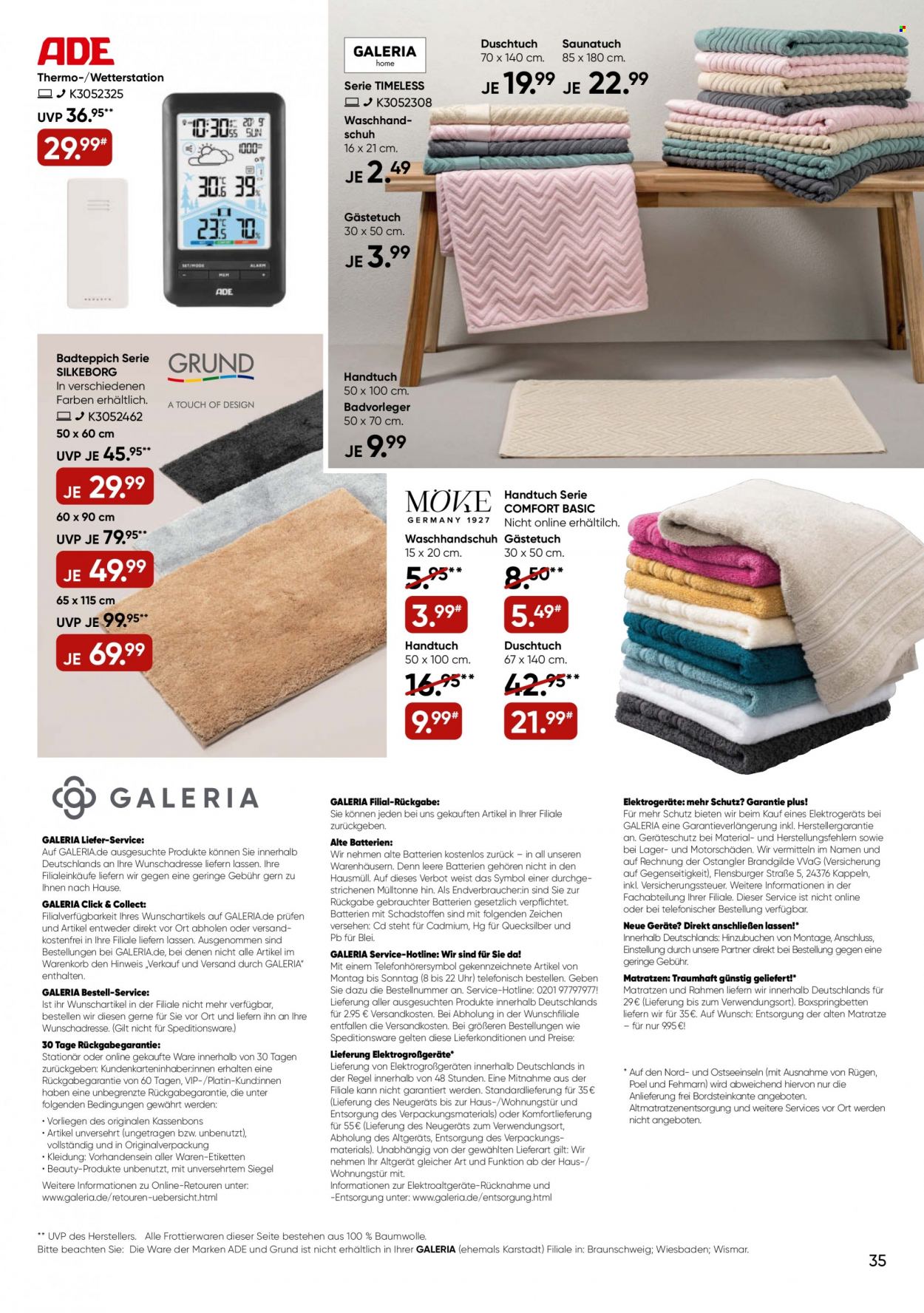 GALERIA Karstadt Kaufhof Prospekte  - 27.09.2023 - 3.10.2023. Seite 35