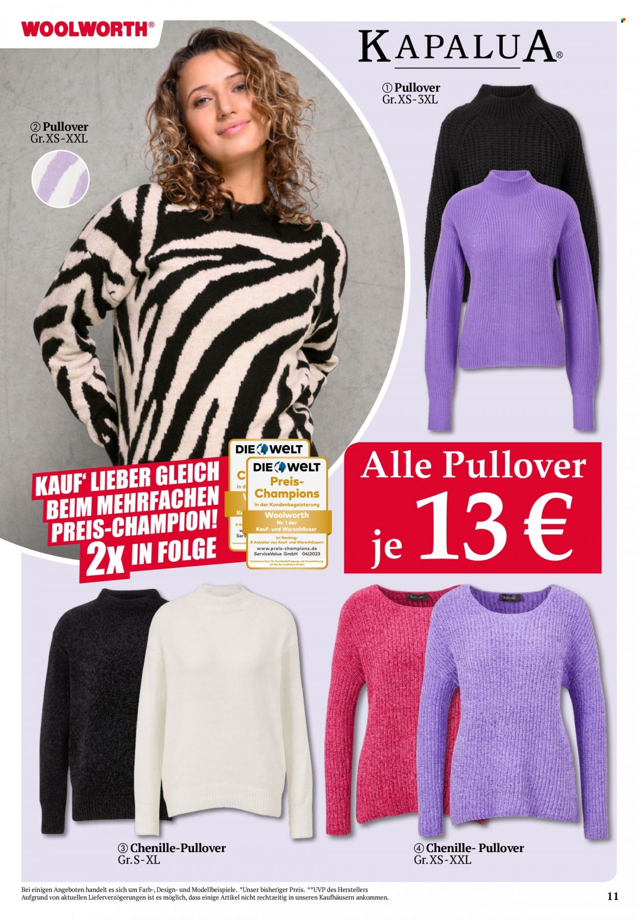 Woolworth Prospekte  - 28.09.2023 - 7.10.2023. Seite 11