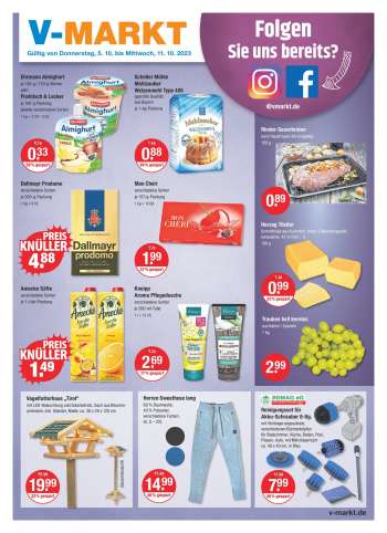Prospekte V-Markt - 5.10.2023 - 11.10.2023.