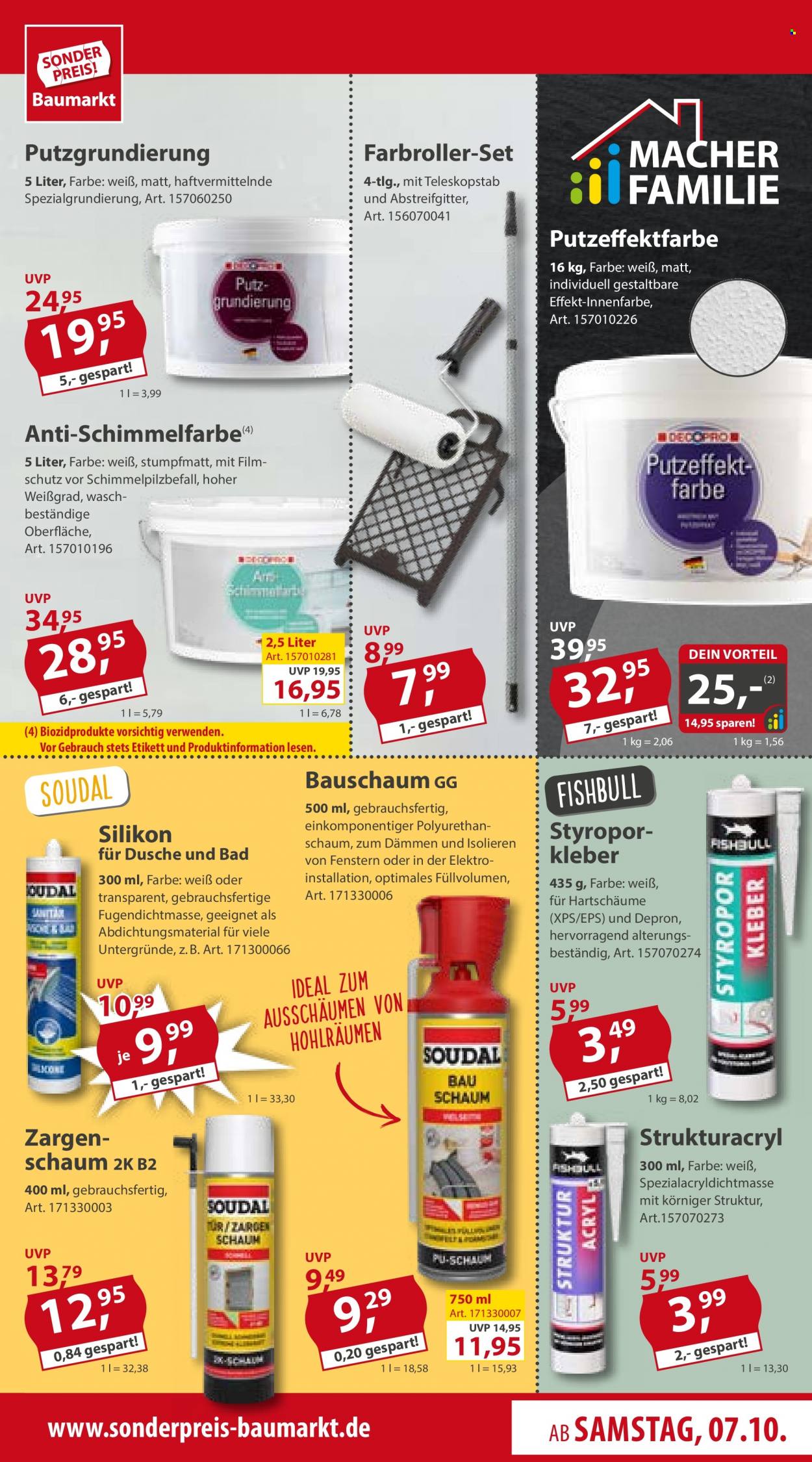 Sonderpreis-Baumarkt Prospekte  - 7.10.2023 - 13.10.2023. Seite 17