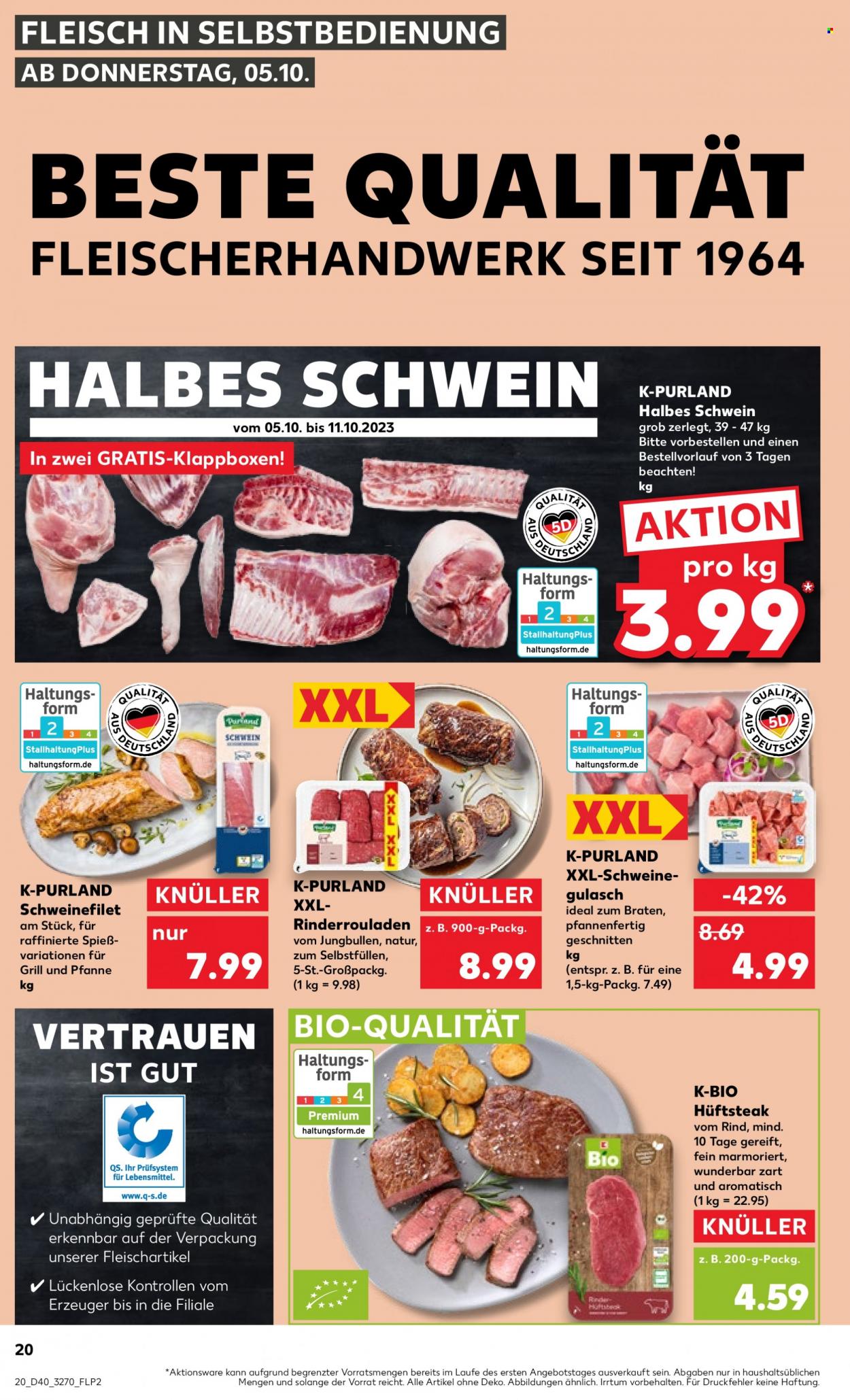 Kaufland Prospekte  - 5.10.2023 - 11.10.2023. Seite 20