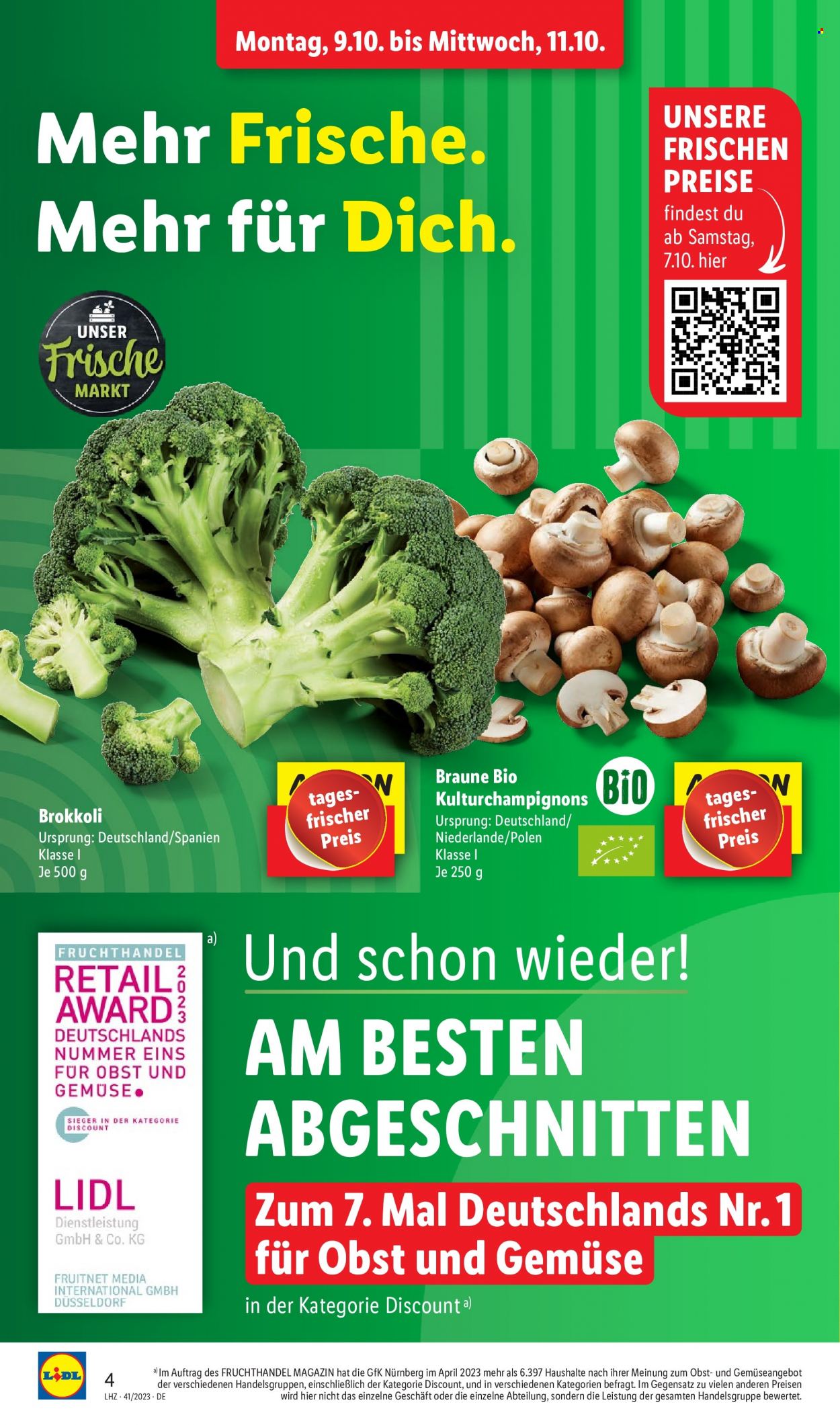 Lidl Prospekte  - 9.10.2023 - 14.10.2023. Seite 4