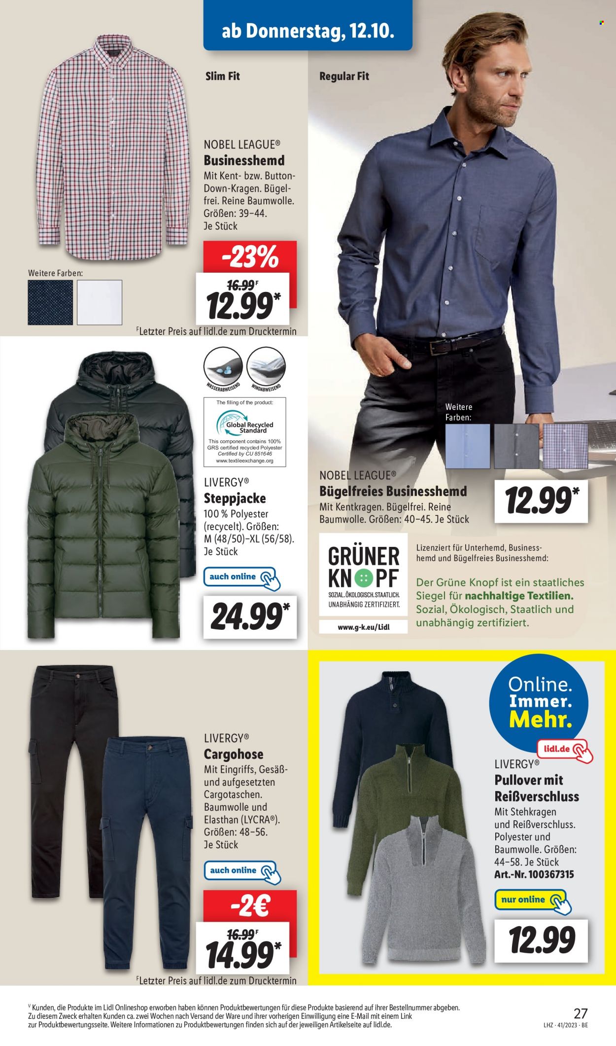 Lidl Prospekte  - 9.10.2023 - 14.10.2023. Seite 39
