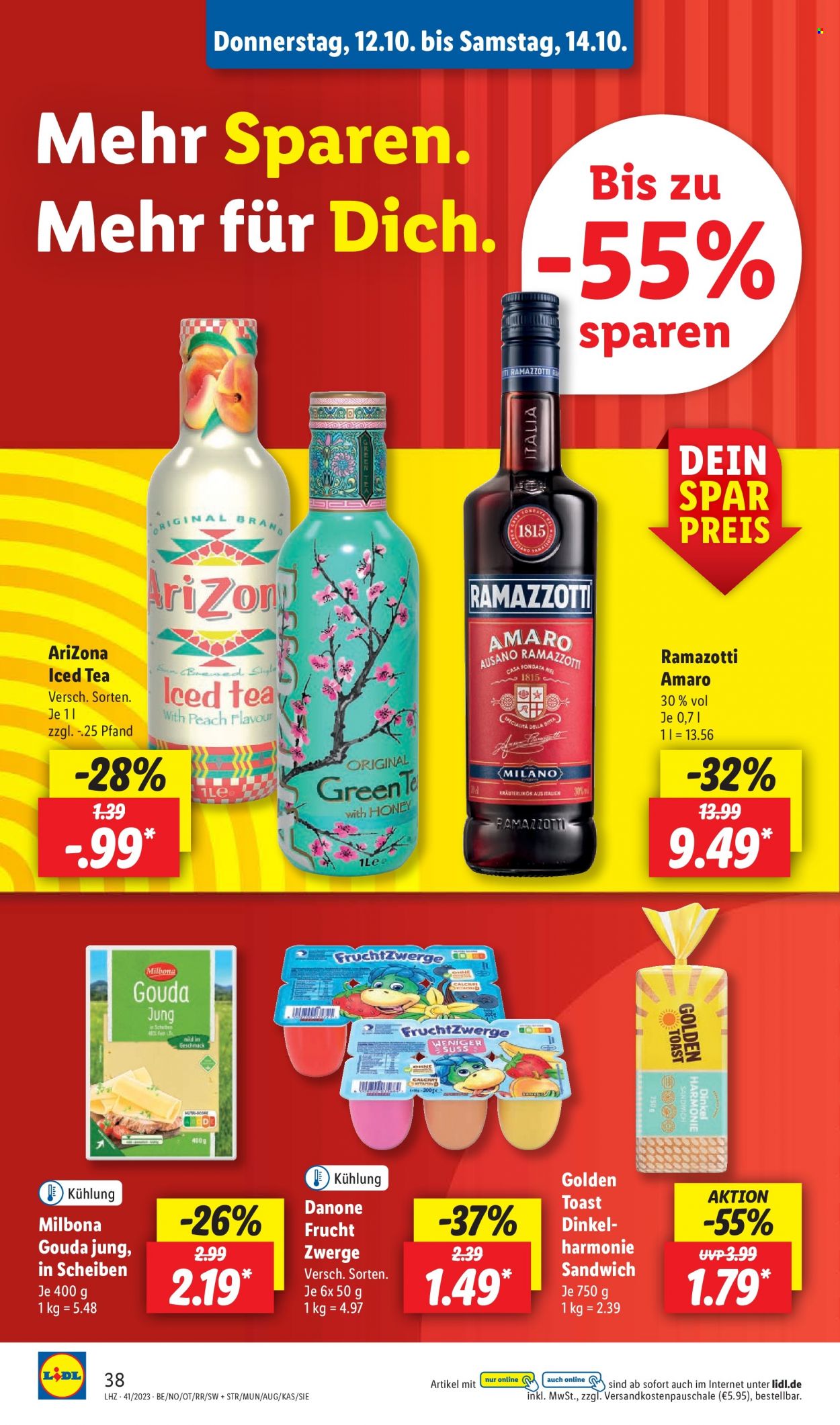 Lidl Prospekte  - 9.10.2023 - 14.10.2023. Seite 54