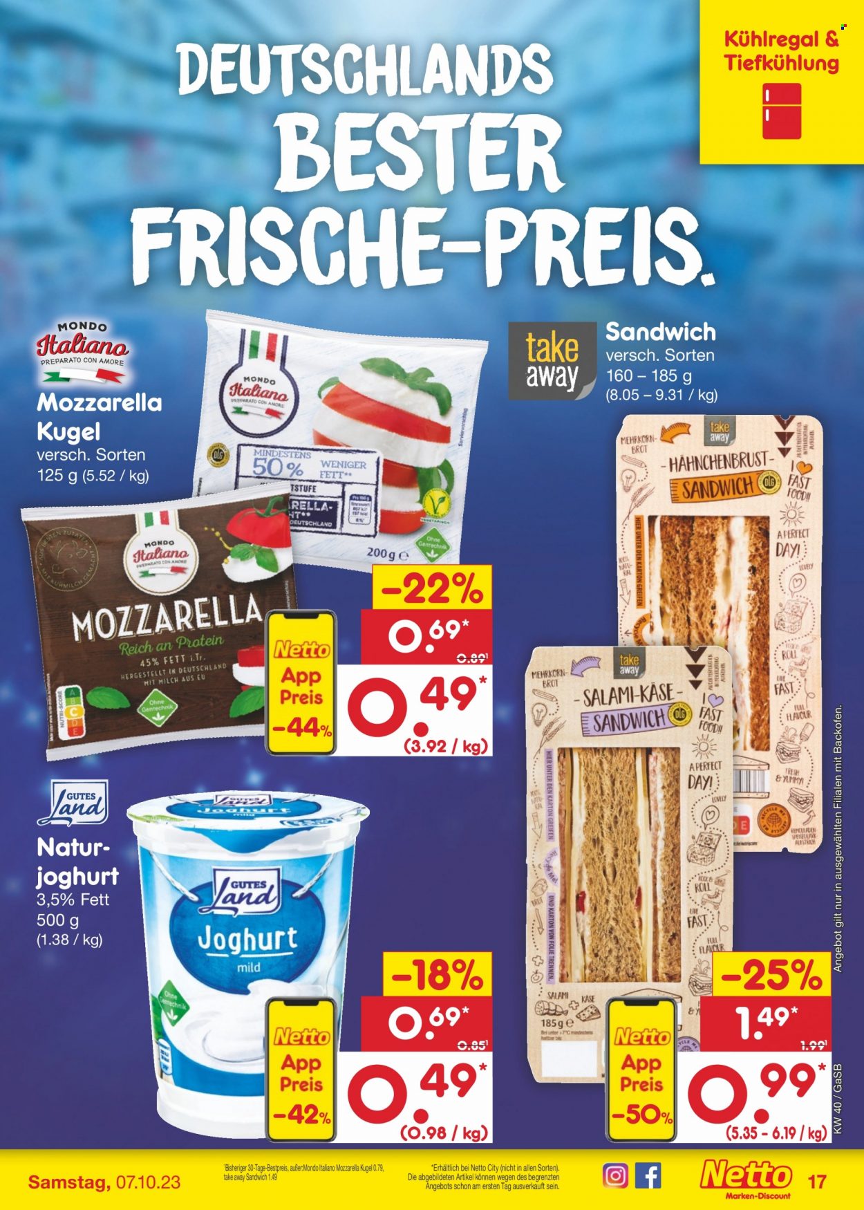 Netto Marken-Discount Prospekte  - 2.10.2023 - 7.10.2023. Seite 17