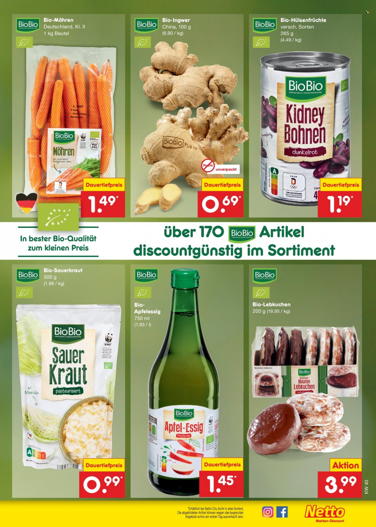 Netto Marken-Discount Prospekte  - 2.10.2023 - 7.10.2023. Seite 45