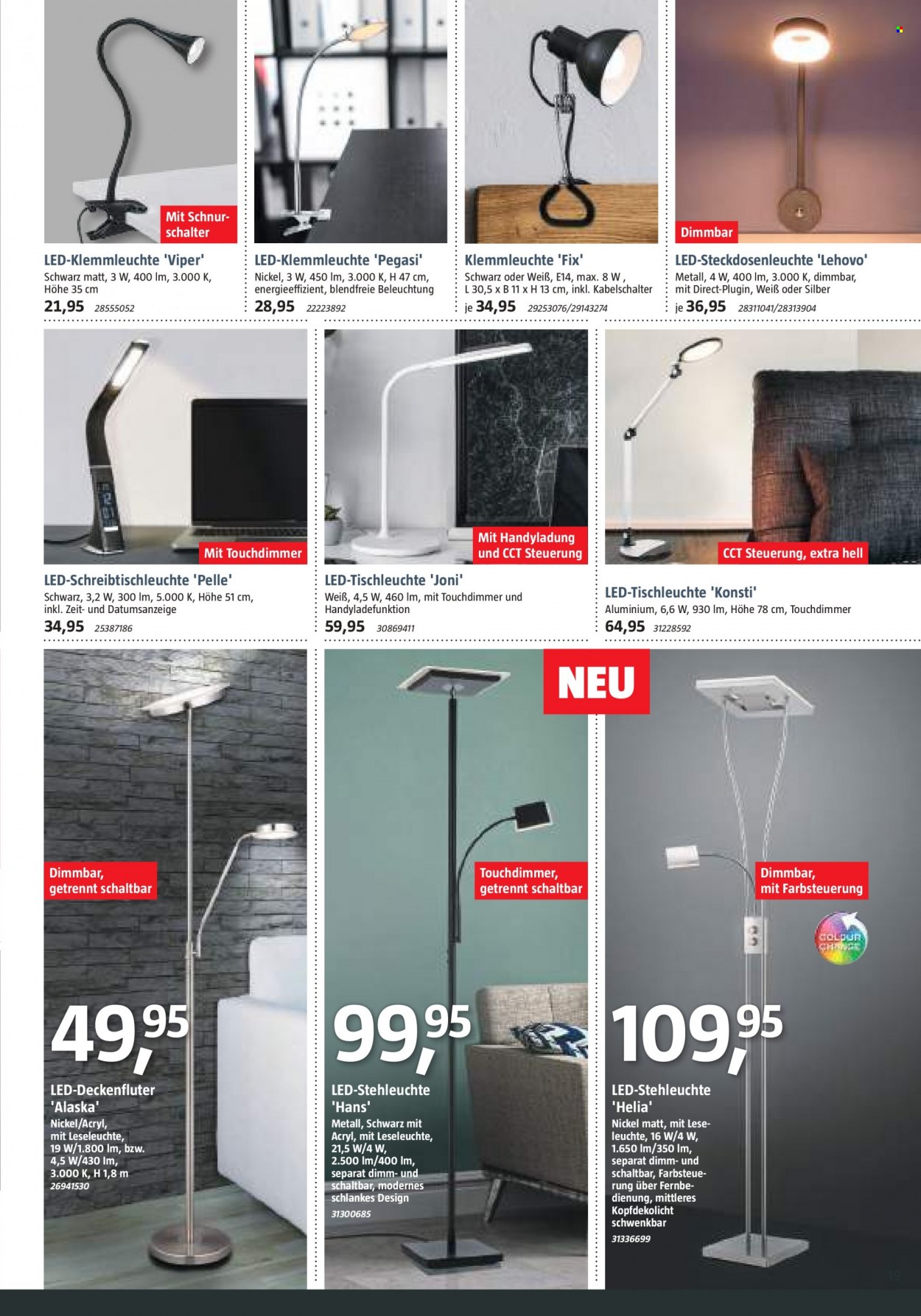 Bauhaus Prospekte  - 30.09.2023 - 28.10.2023. Seite 19