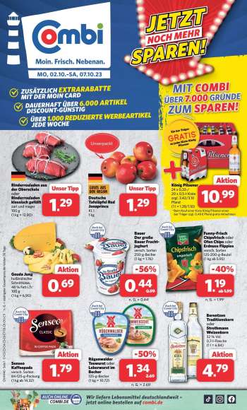 Prospekte Combi - 2.10.2023 - 7.10.2023.