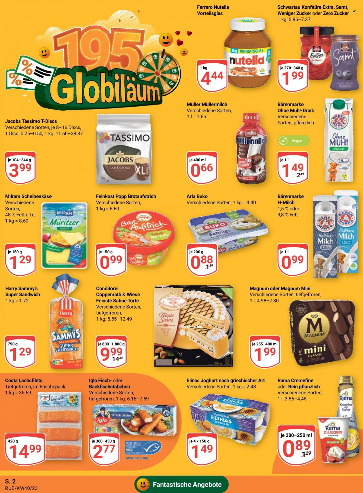 Globus Prospekte  - 2.10.2023 - 7.10.2023. Seite 2