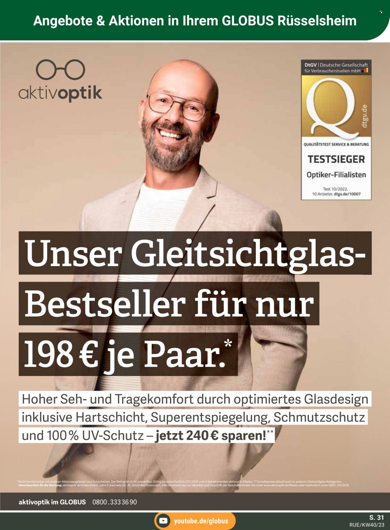 Globus Prospekte  - 2.10.2023 - 7.10.2023. Seite 31
