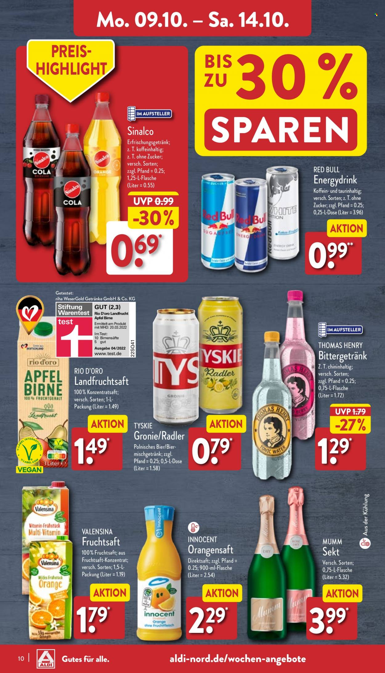 ALDI Nord Prospekte  - 9.10.2023 - 14.10.2023. Seite 10