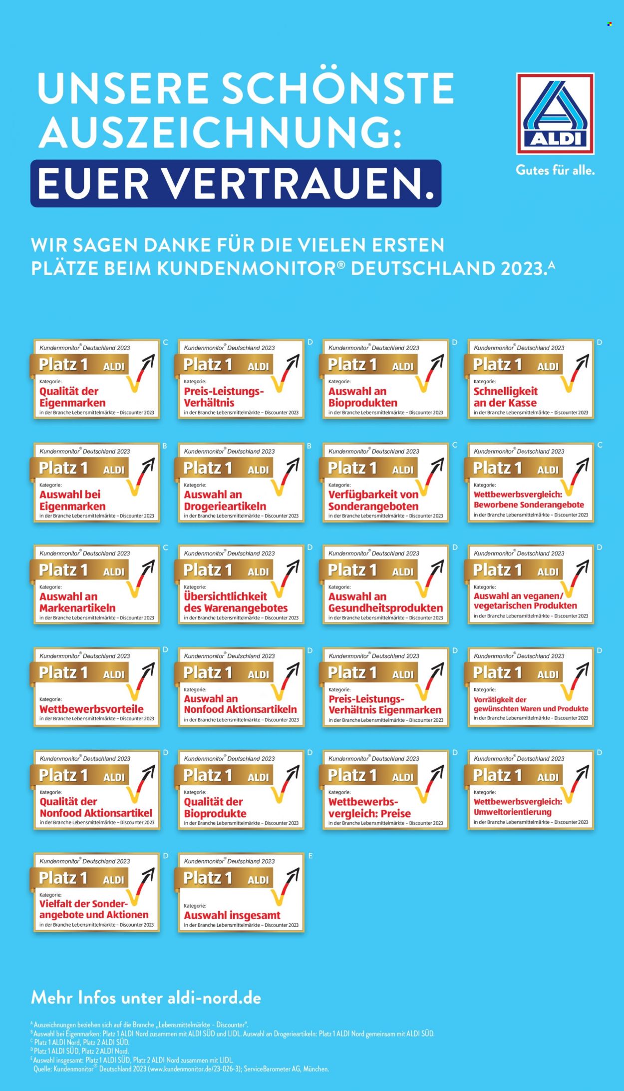 ALDI Nord Prospekte  - 9.10.2023 - 14.10.2023. Seite 38