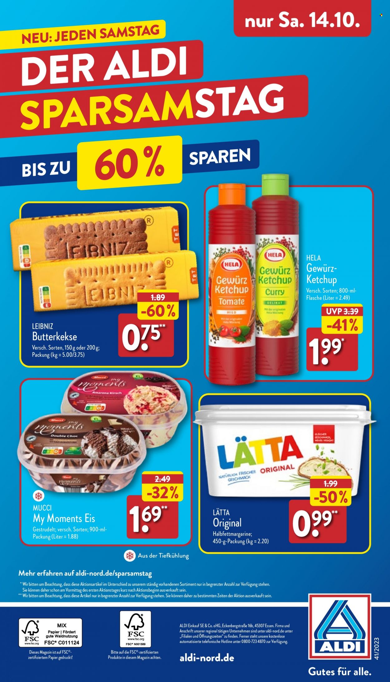 ALDI Nord Prospekte  - 9.10.2023 - 14.10.2023. Seite 39