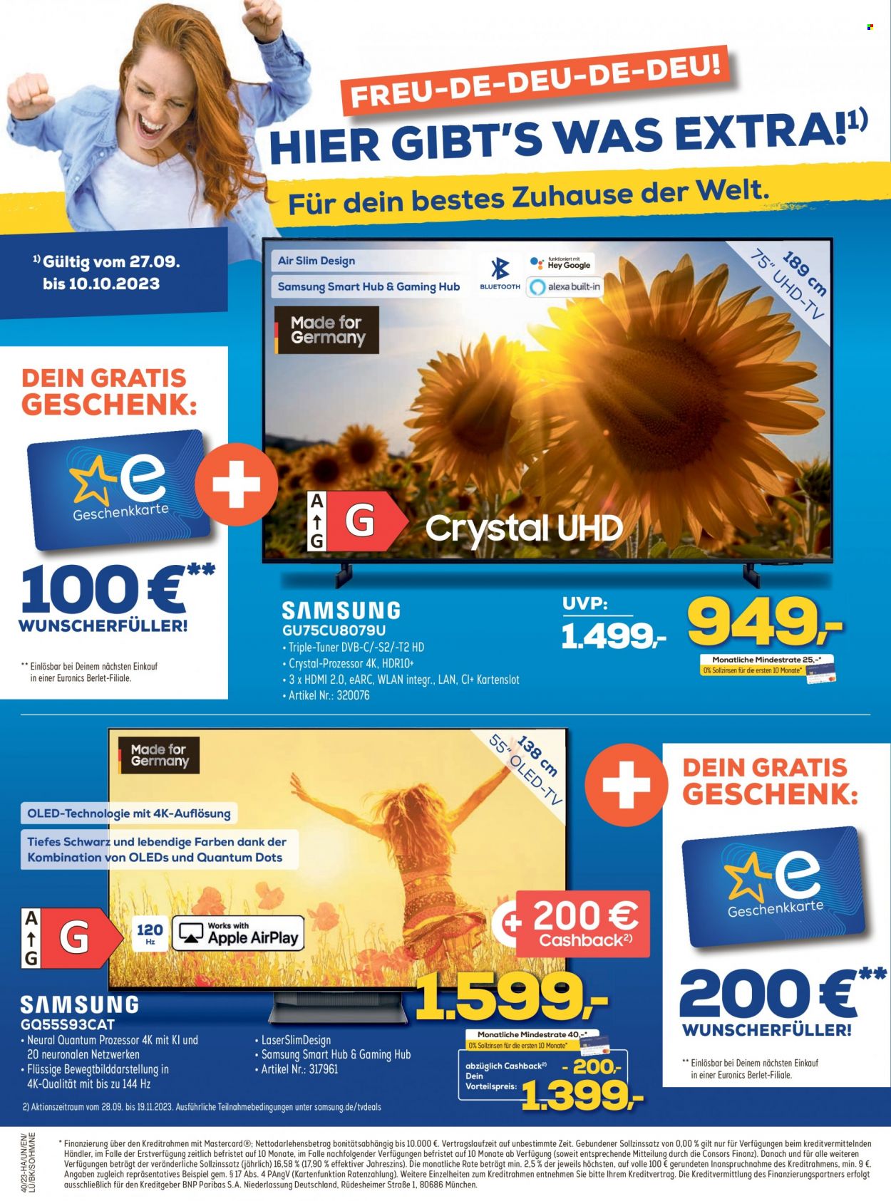 Euronics Prospekte  - 30.09.2023 - 6.10.2023. Seite 2