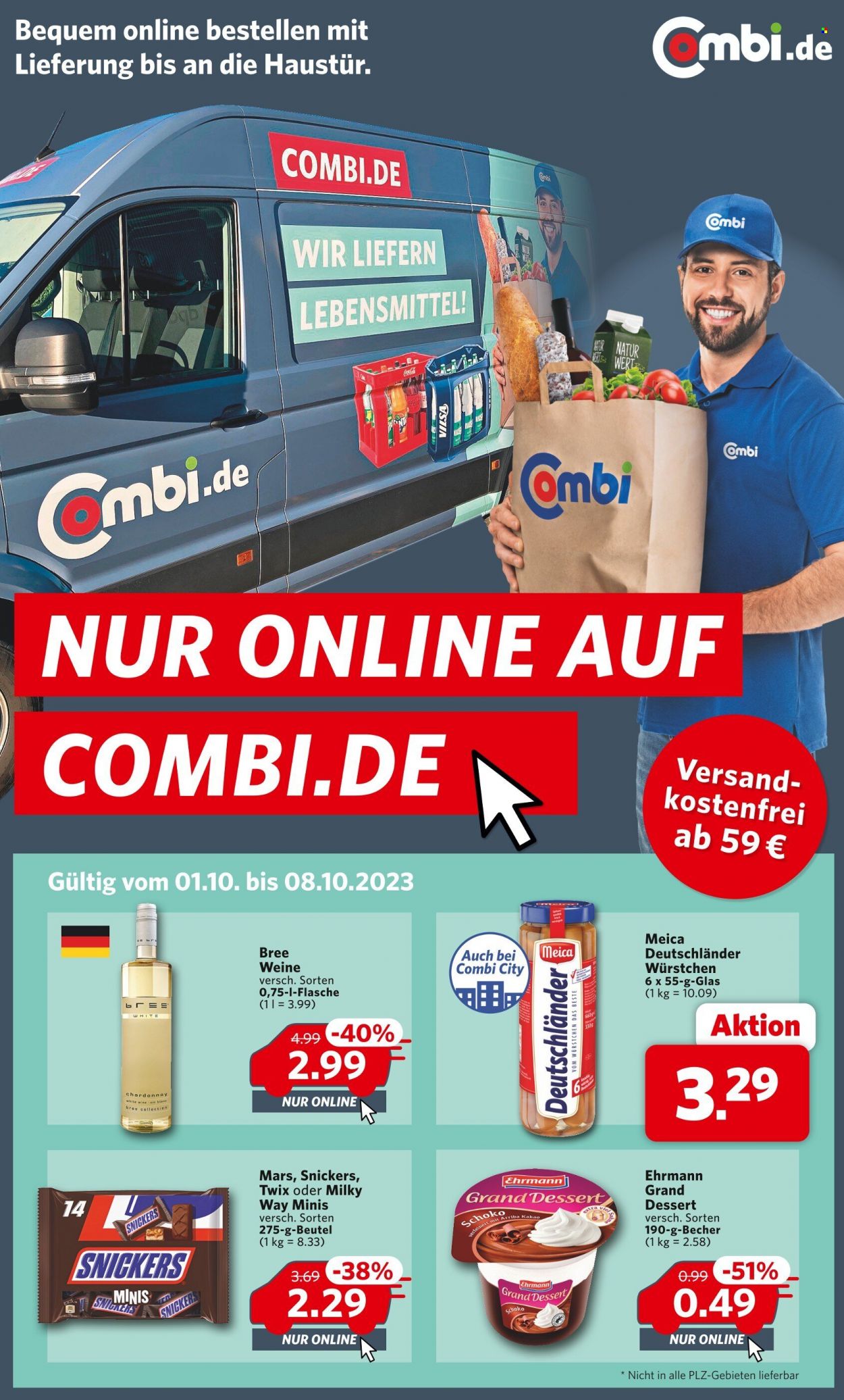Combi Prospekte  - 1.10.2023 - 8.10.2023. Seite 1