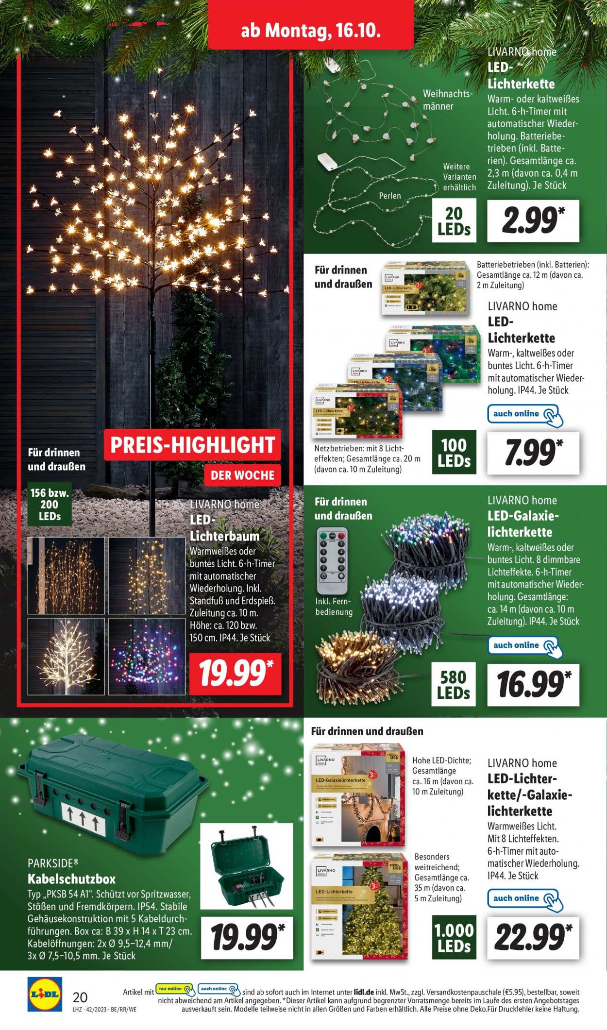 Lidl Prospekte  - 16.10.2023 - 21.10.2023. Seite 10