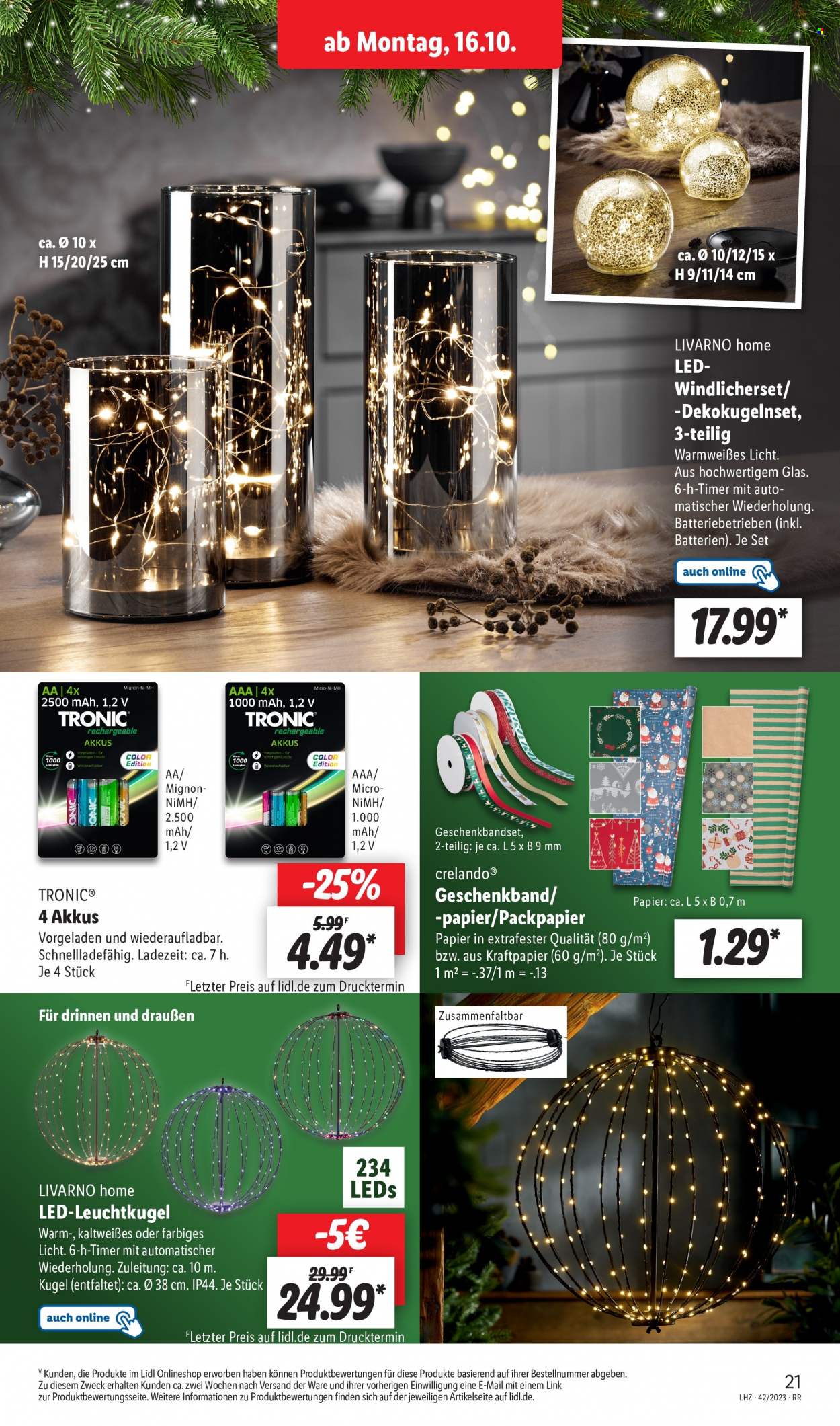 Lidl Prospekte  - 16.10.2023 - 21.10.2023. Seite 11