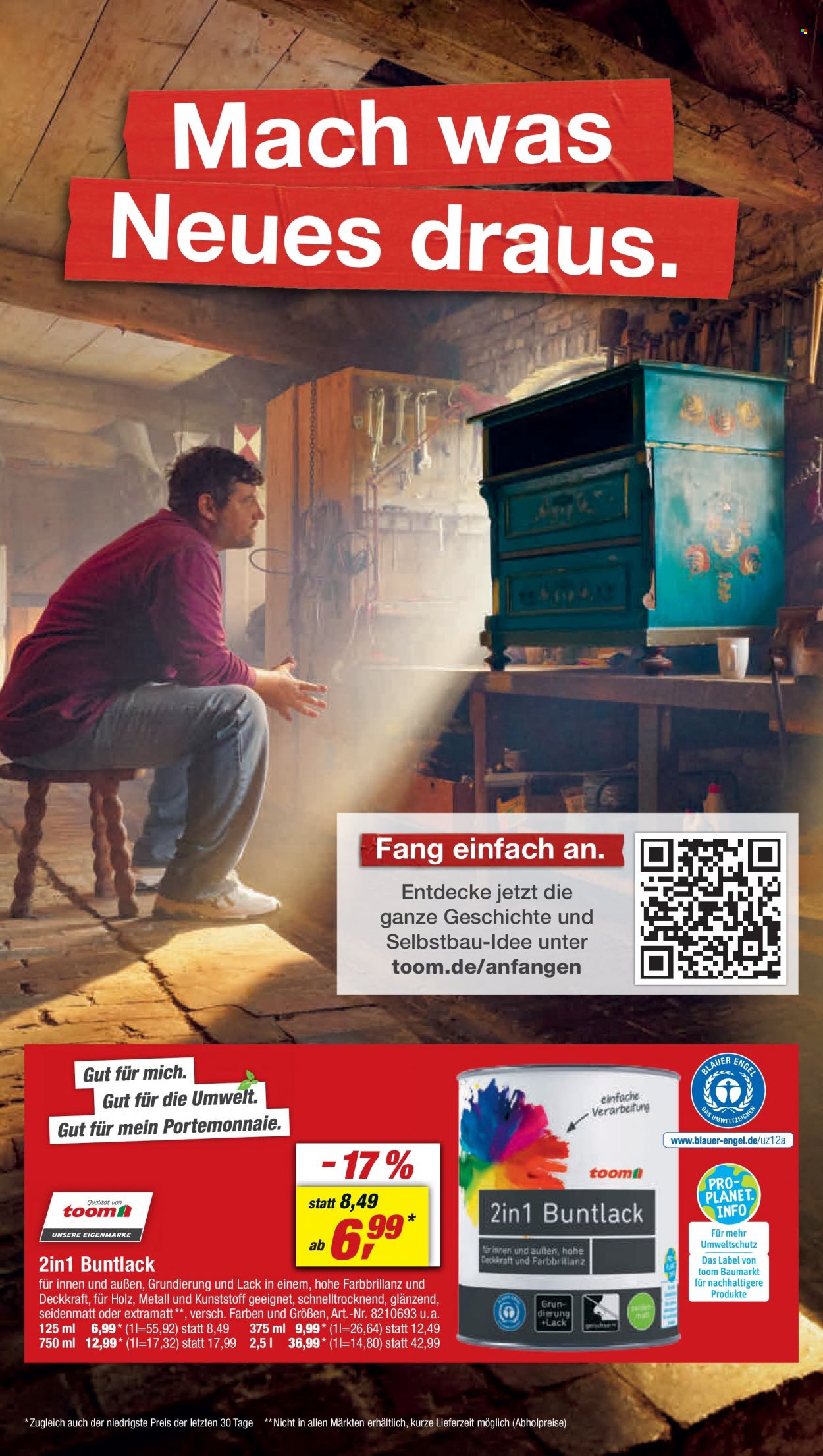 toom Baumarkt Prospekte  - 7.10.2023 - 13.10.2023. Seite 2