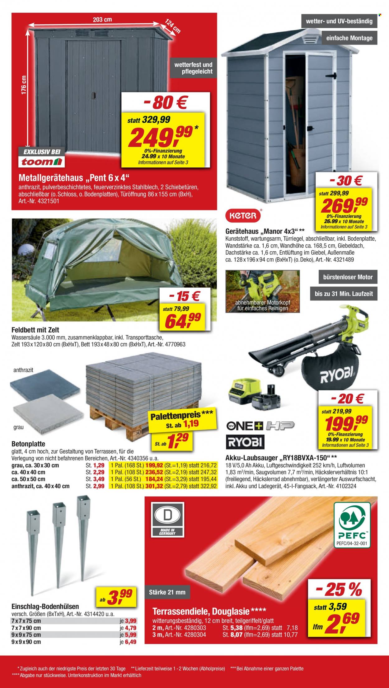 toom Baumarkt Prospekte  - 7.10.2023 - 13.10.2023. Seite 4