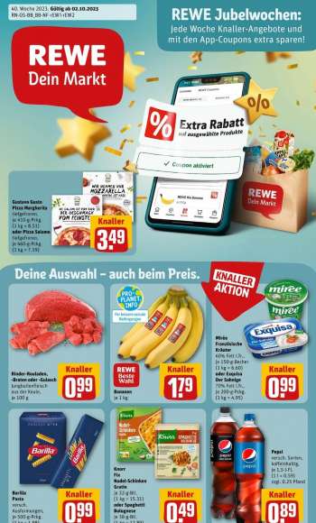 Prospekte REWE - 2.10.2023 - 7.10.2023.
