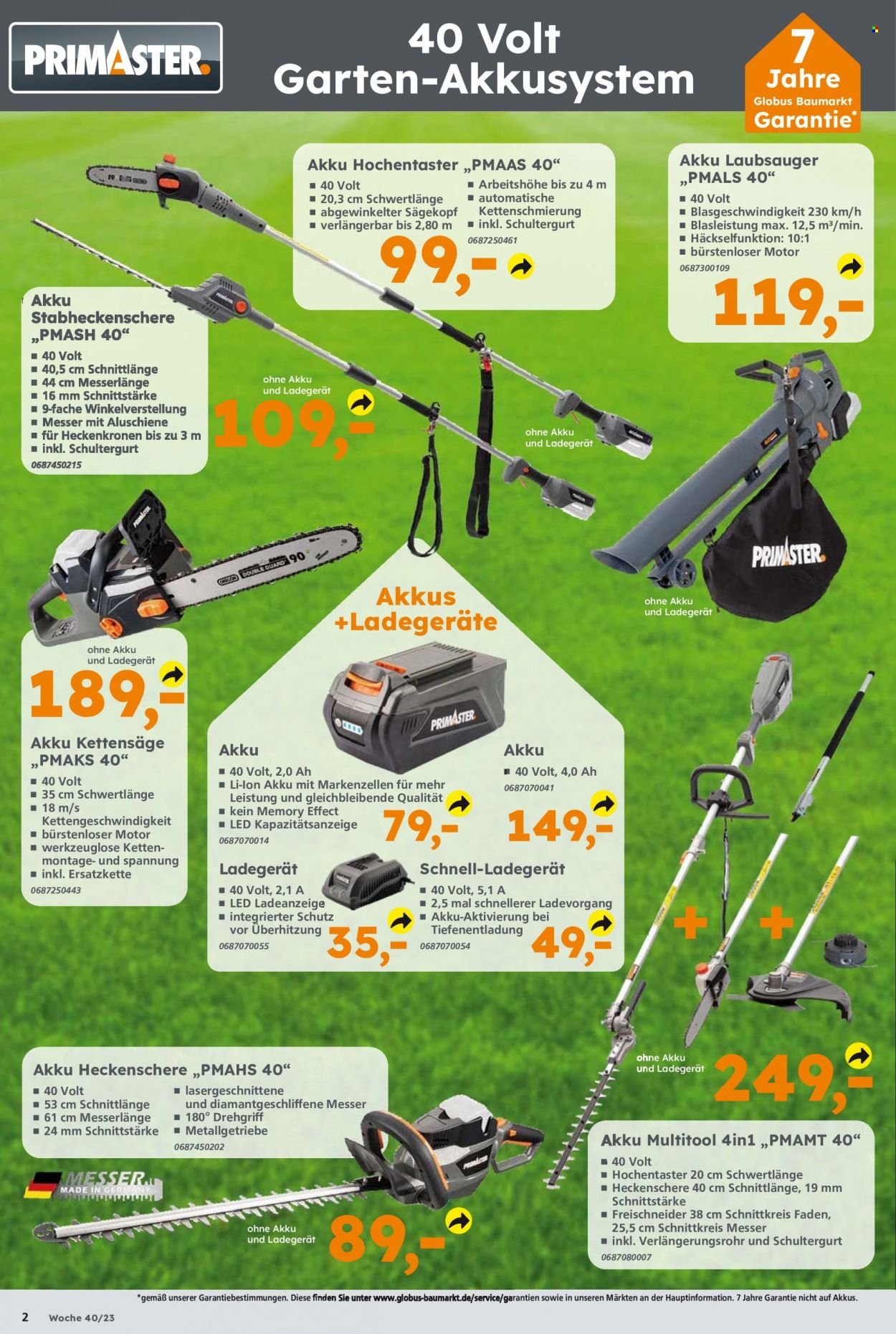 Globus Baumarkt Prospekte  - 4.10.2023 - 7.10.2023. Seite 2