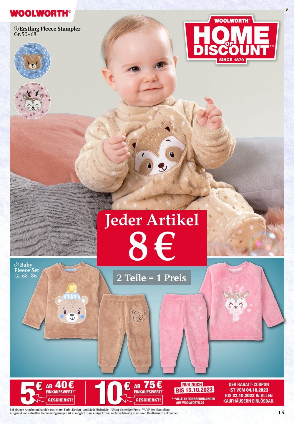 Woolworth Prospekte  - 5.10.2023 - 12.10.2023. Seite 15
