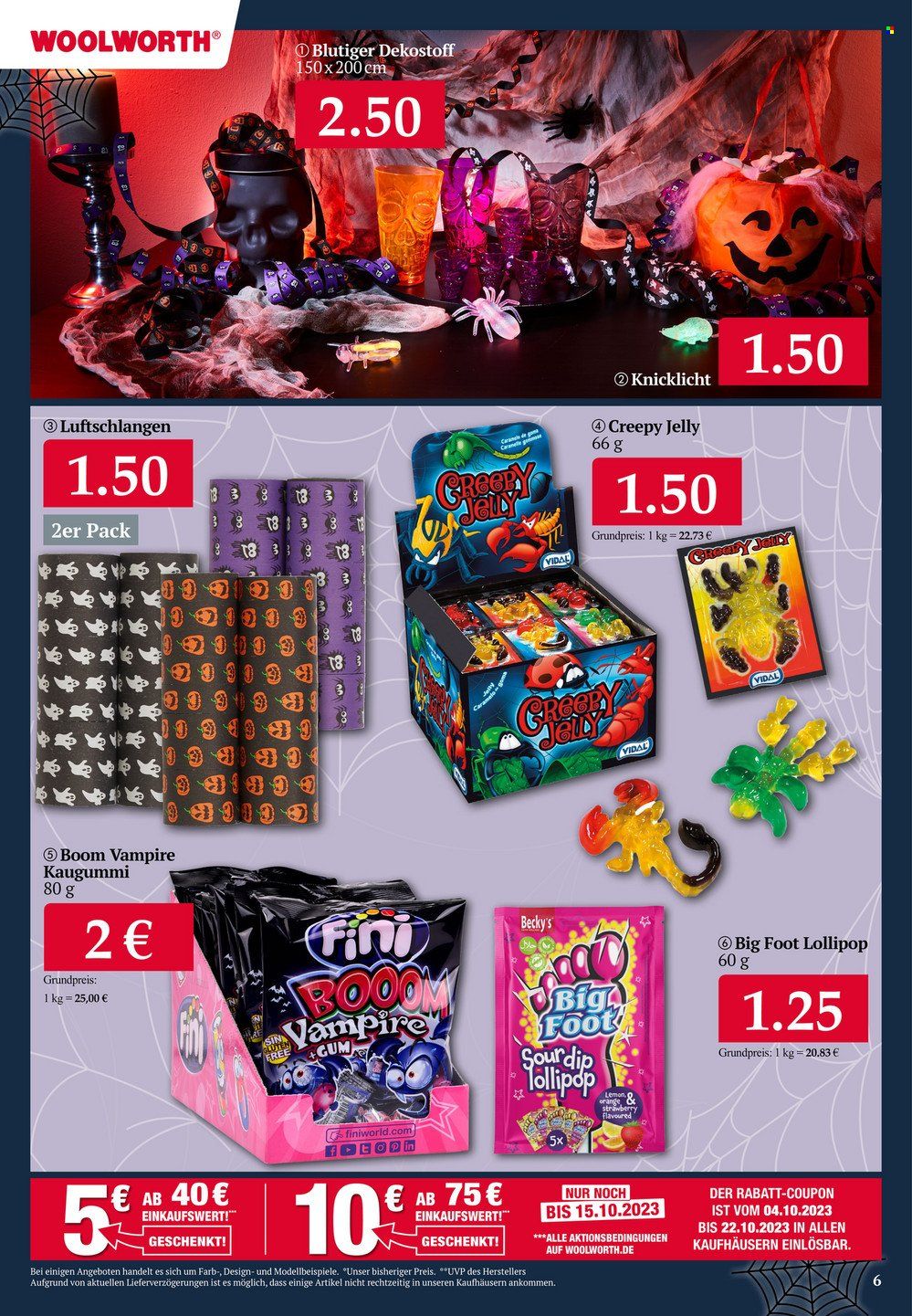 Woolworth Prospekte  - 5.10.2023 - 12.10.2023. Seite 6