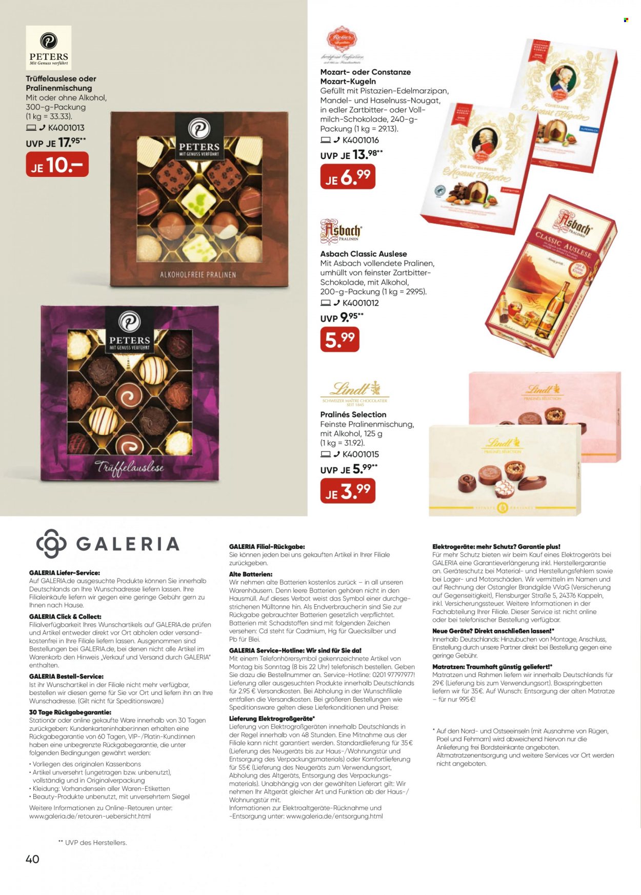 GALERIA Karstadt Kaufhof Prospekte  - 4.10.2023 - 10.10.2023. Seite 40
