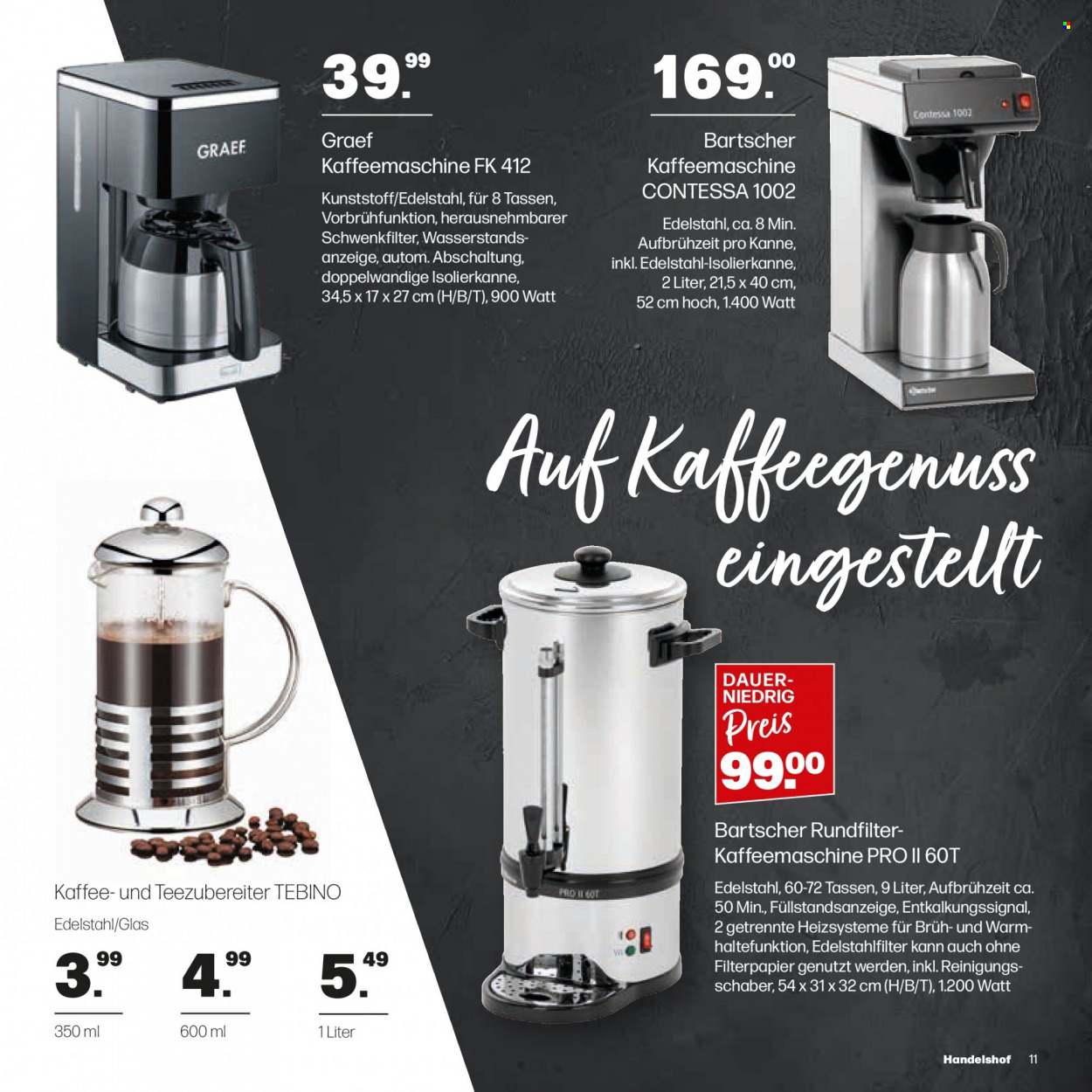 Handelshof Prospekte  - 5.10.2023 - 18.10.2023. Seite 11
