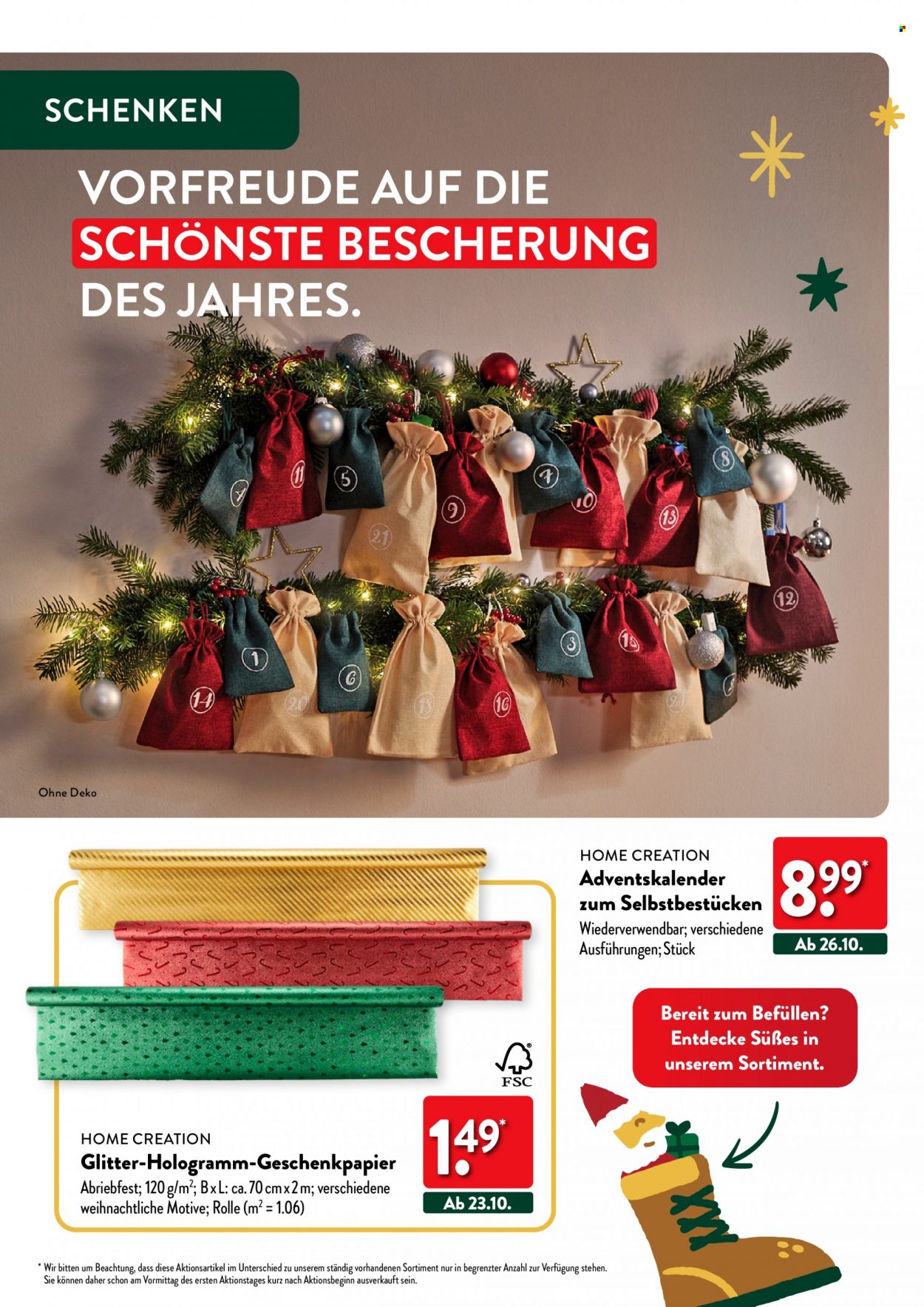 ALDI Nord Prospekte  - 12.10.2023 - 27.12.2023. Seite 34