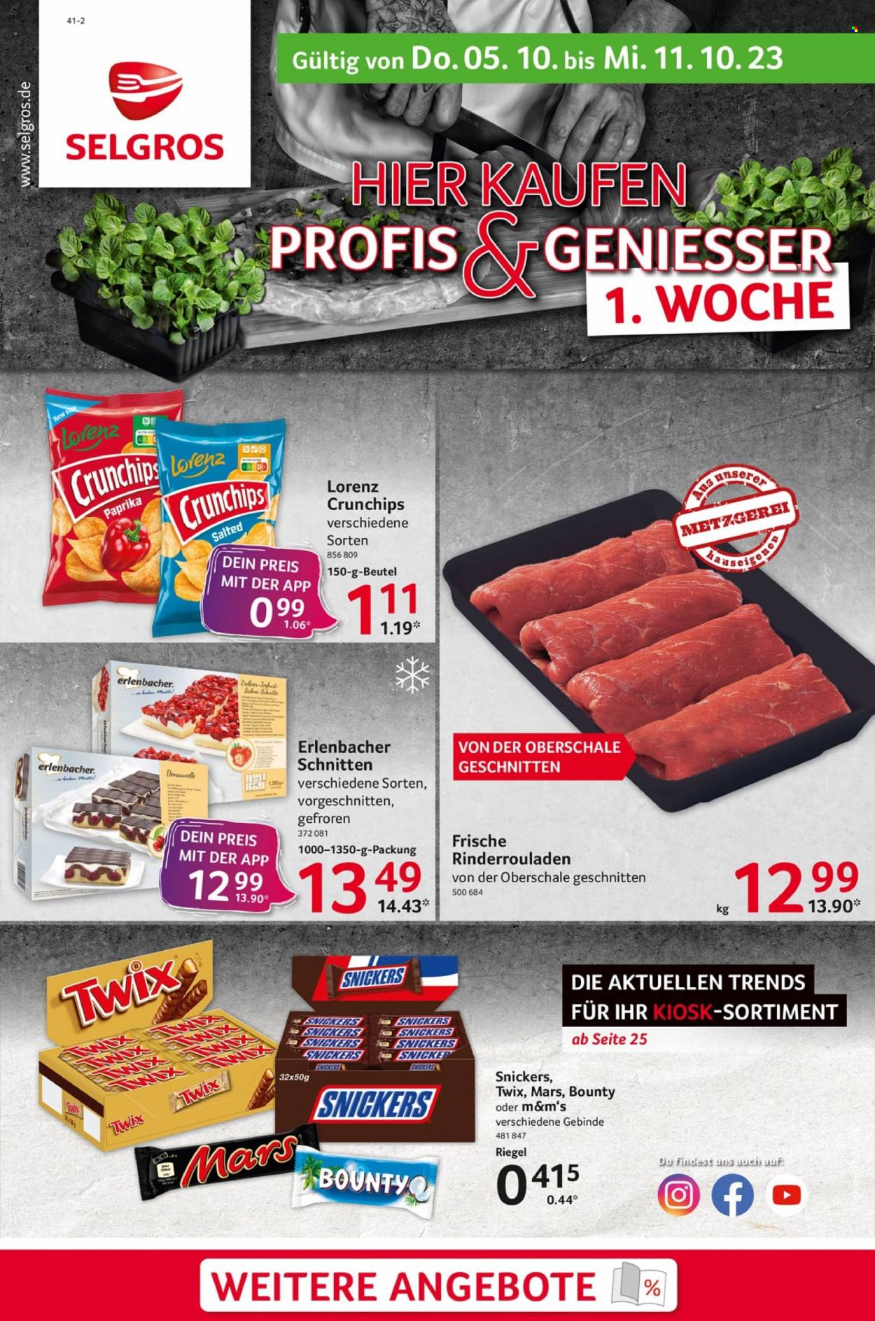 Selgros Prospekte  - 5.10.2023 - 11.10.2023. Seite 1