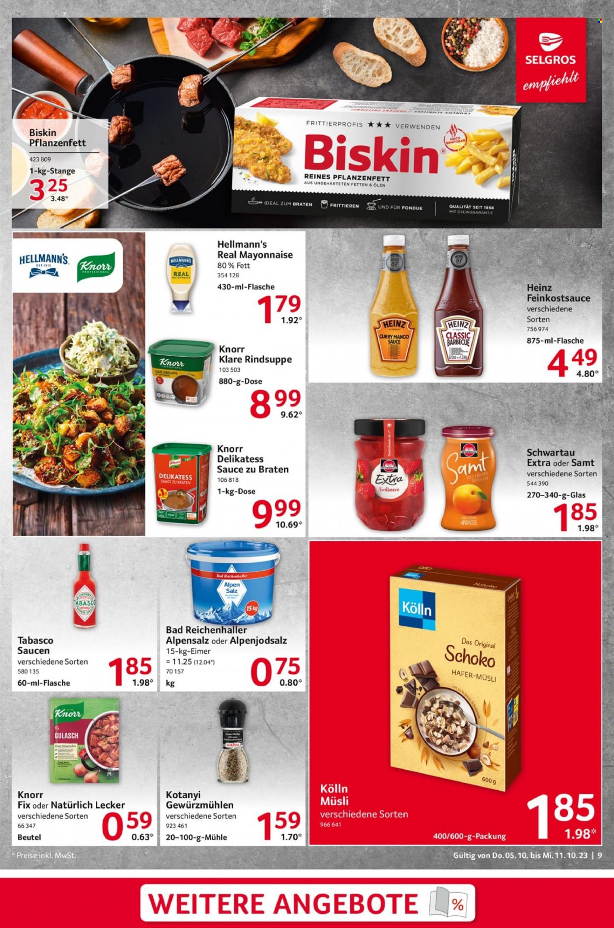 Selgros Prospekte  - 5.10.2023 - 11.10.2023. Seite 9