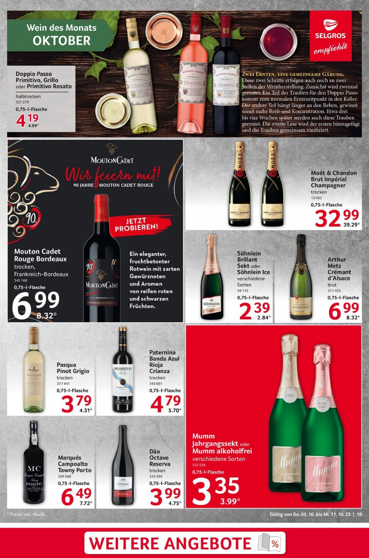 Selgros Prospekte  - 5.10.2023 - 11.10.2023. Seite 19