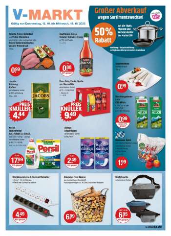 Prospekte V-Markt - 12.10.2023 - 18.10.2023.