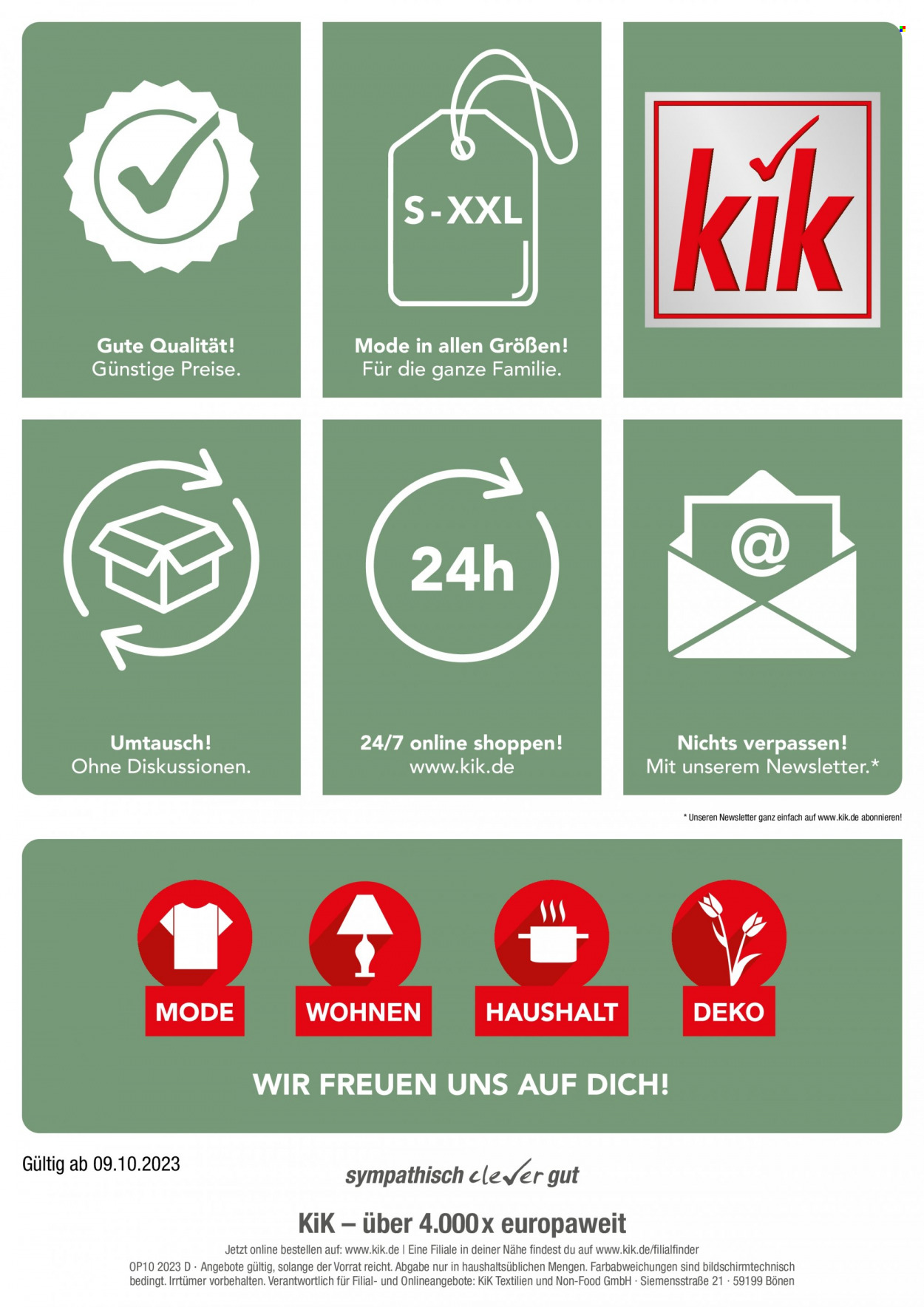 Kik Prospekte  - 6.10.2023 - 5.11.2023. Seite 26