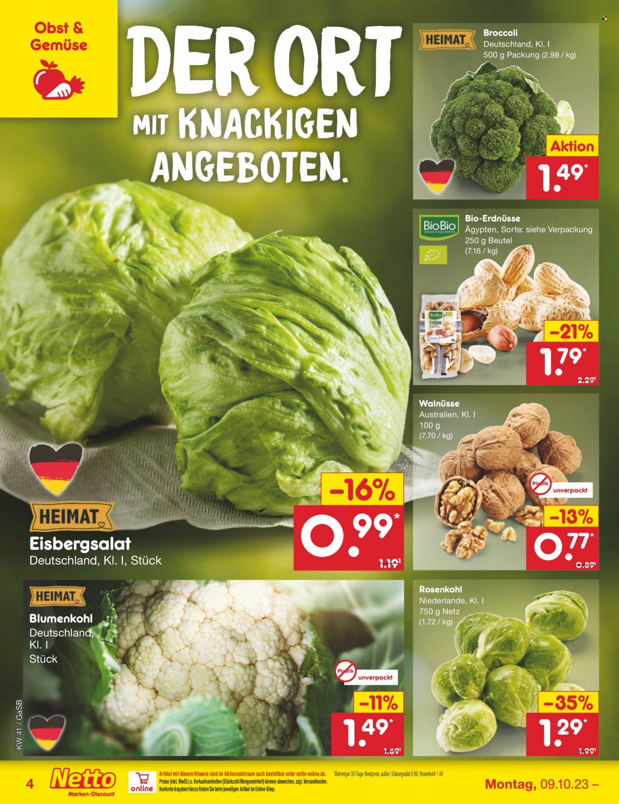 Netto Marken-Discount Prospekte  - 9.10.2023 - 14.10.2023. Seite 4