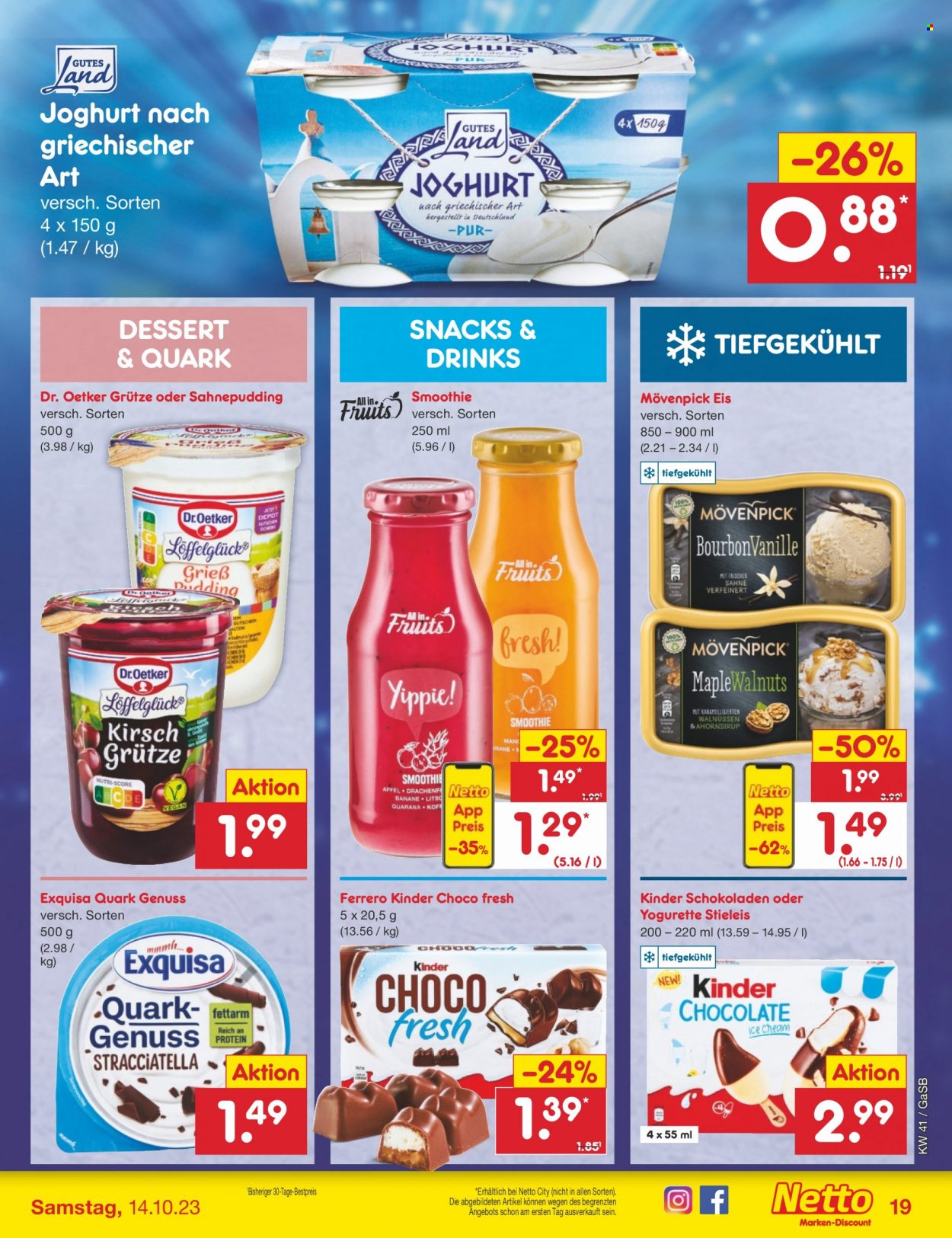 Netto Marken-Discount Prospekte  - 9.10.2023 - 14.10.2023. Seite 19