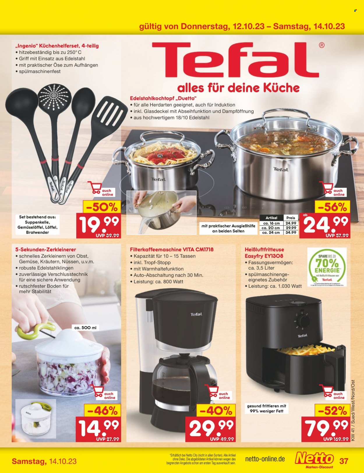 Netto Marken-Discount Prospekte  - 9.10.2023 - 14.10.2023. Seite 39