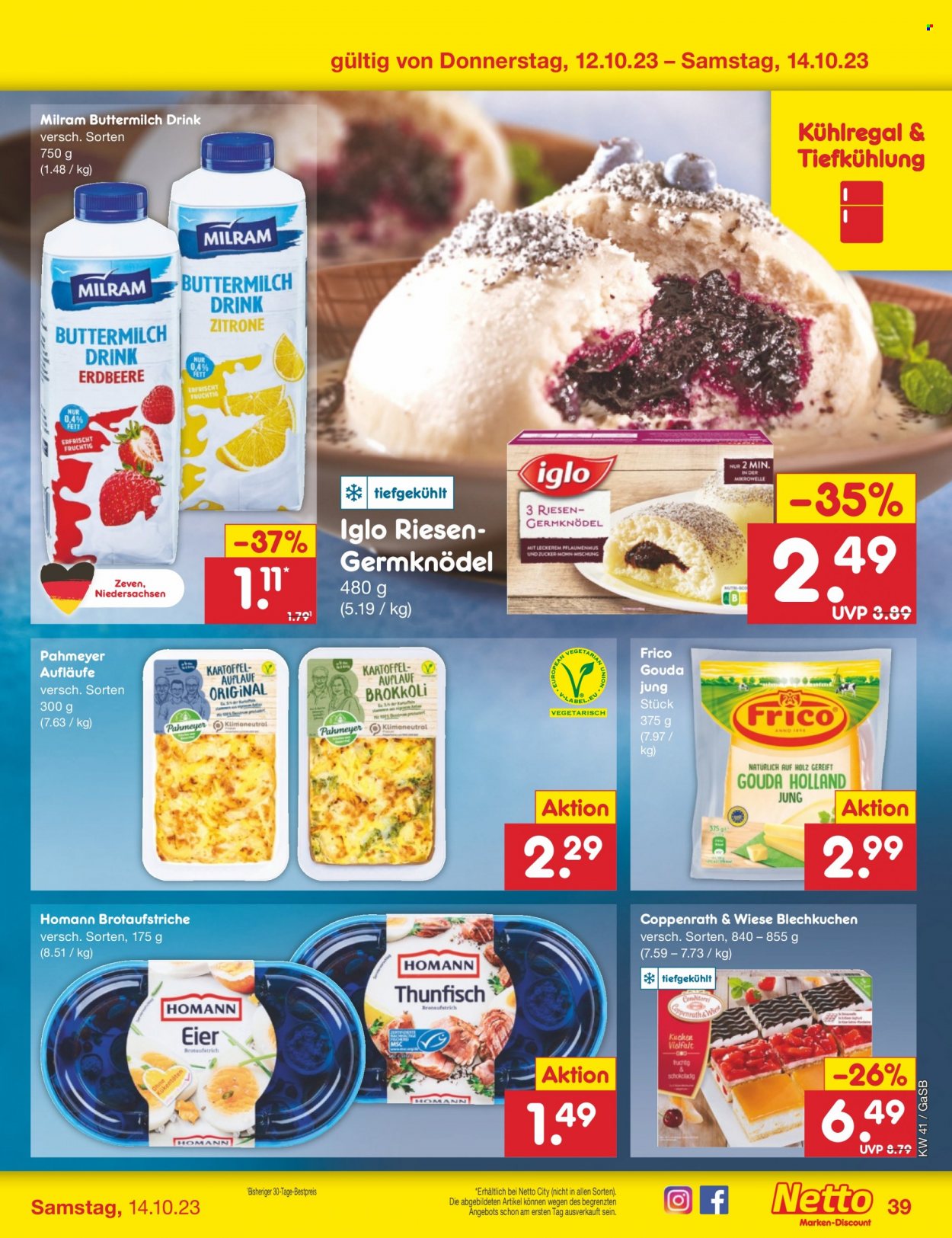 Netto Marken-Discount Prospekte  - 9.10.2023 - 14.10.2023. Seite 41