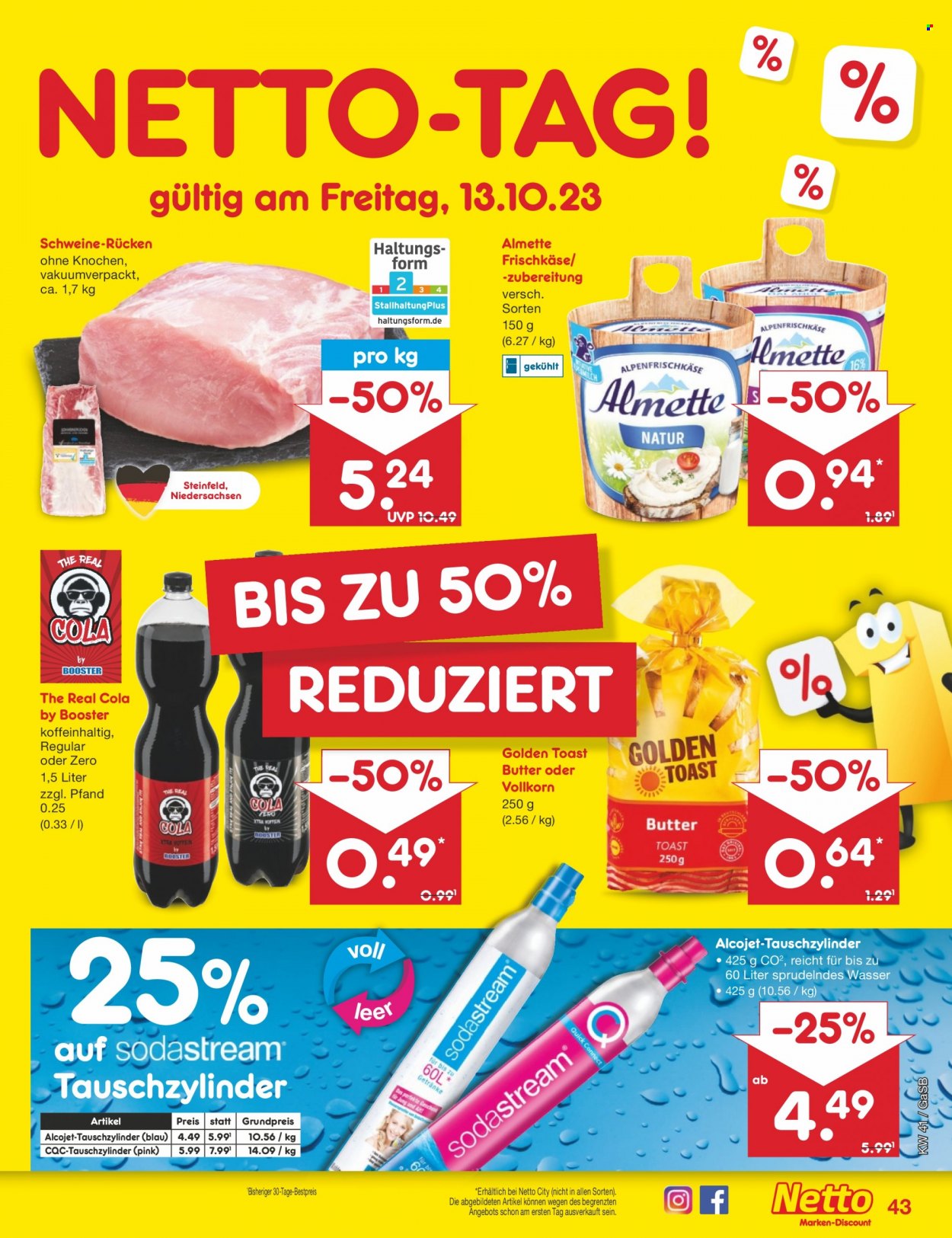 Netto Marken-Discount Prospekte  - 9.10.2023 - 14.10.2023. Seite 45