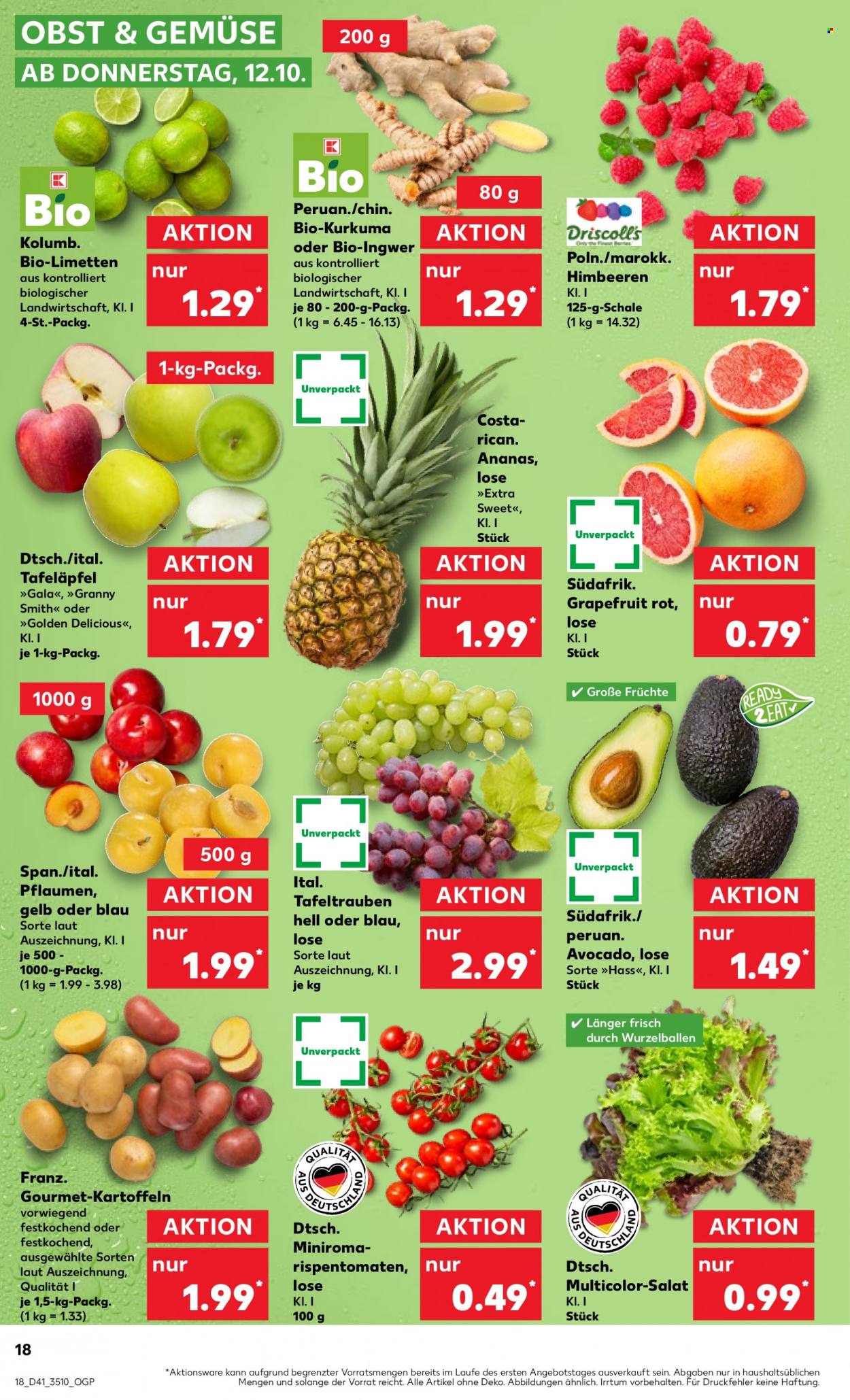 Kaufland Prospekte  - 12.10.2023 - 18.10.2023. Seite 18