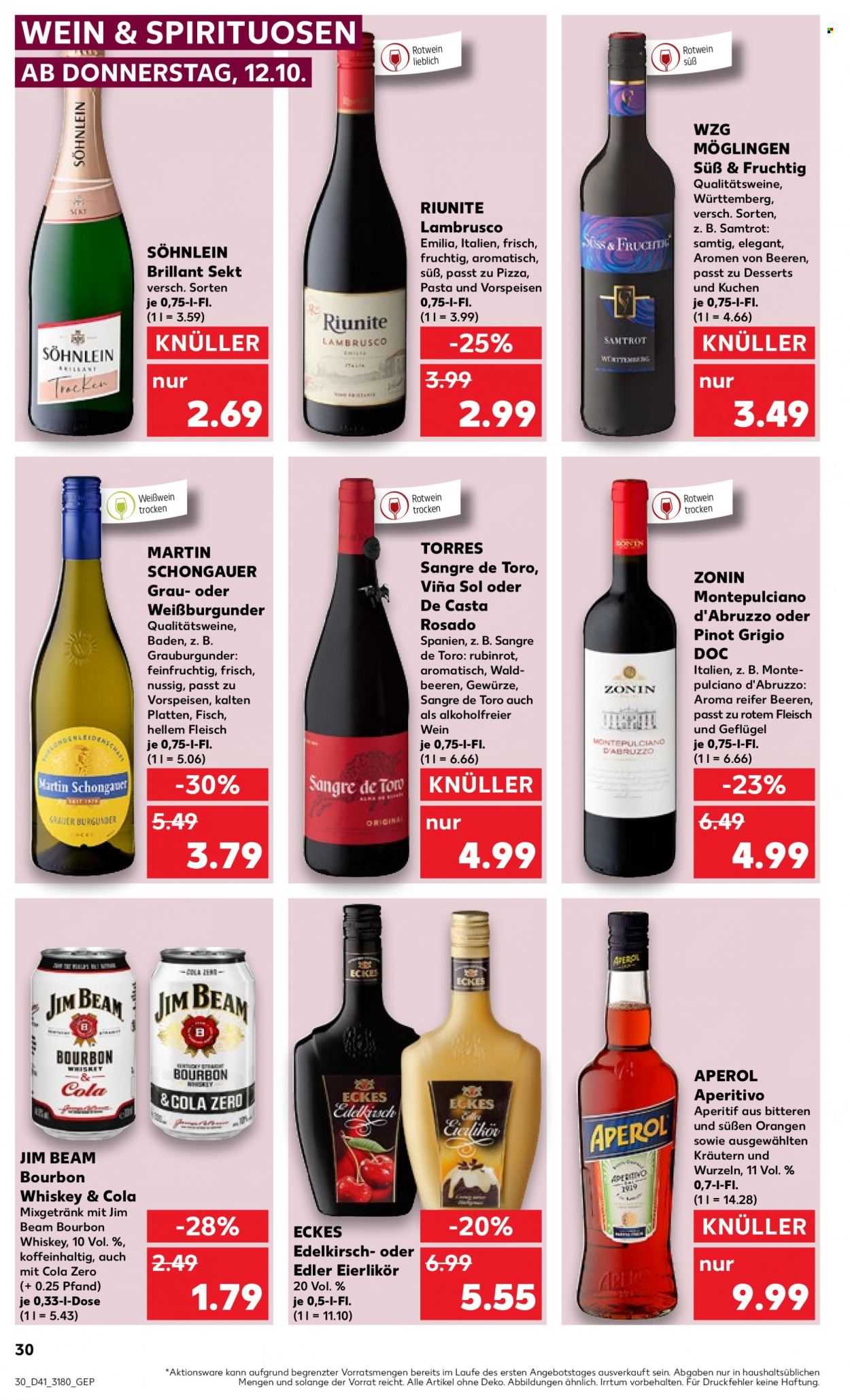 Kaufland Prospekte  - 12.10.2023 - 18.10.2023. Seite 30