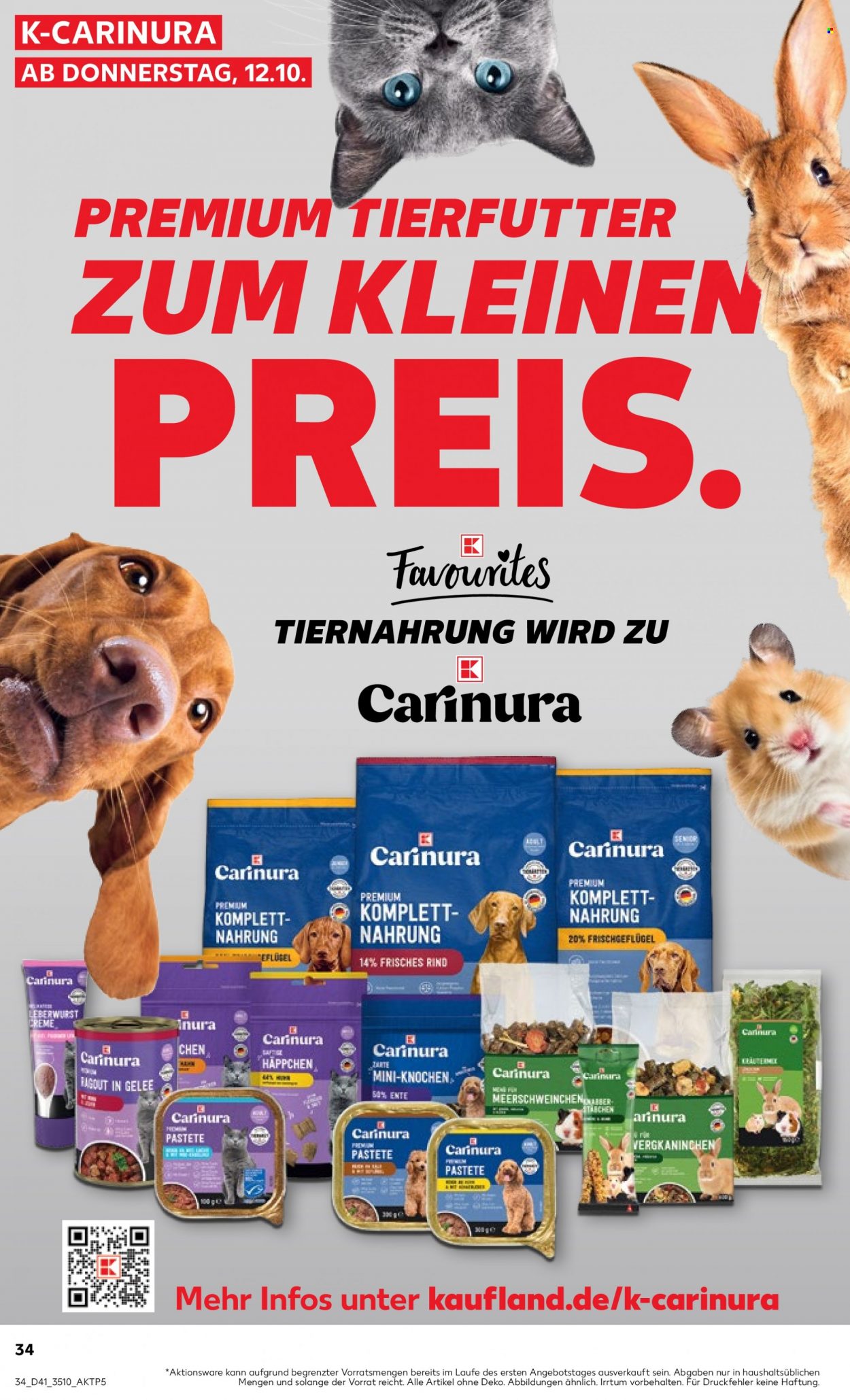 Kaufland Prospekte  - 12.10.2023 - 18.10.2023. Seite 34