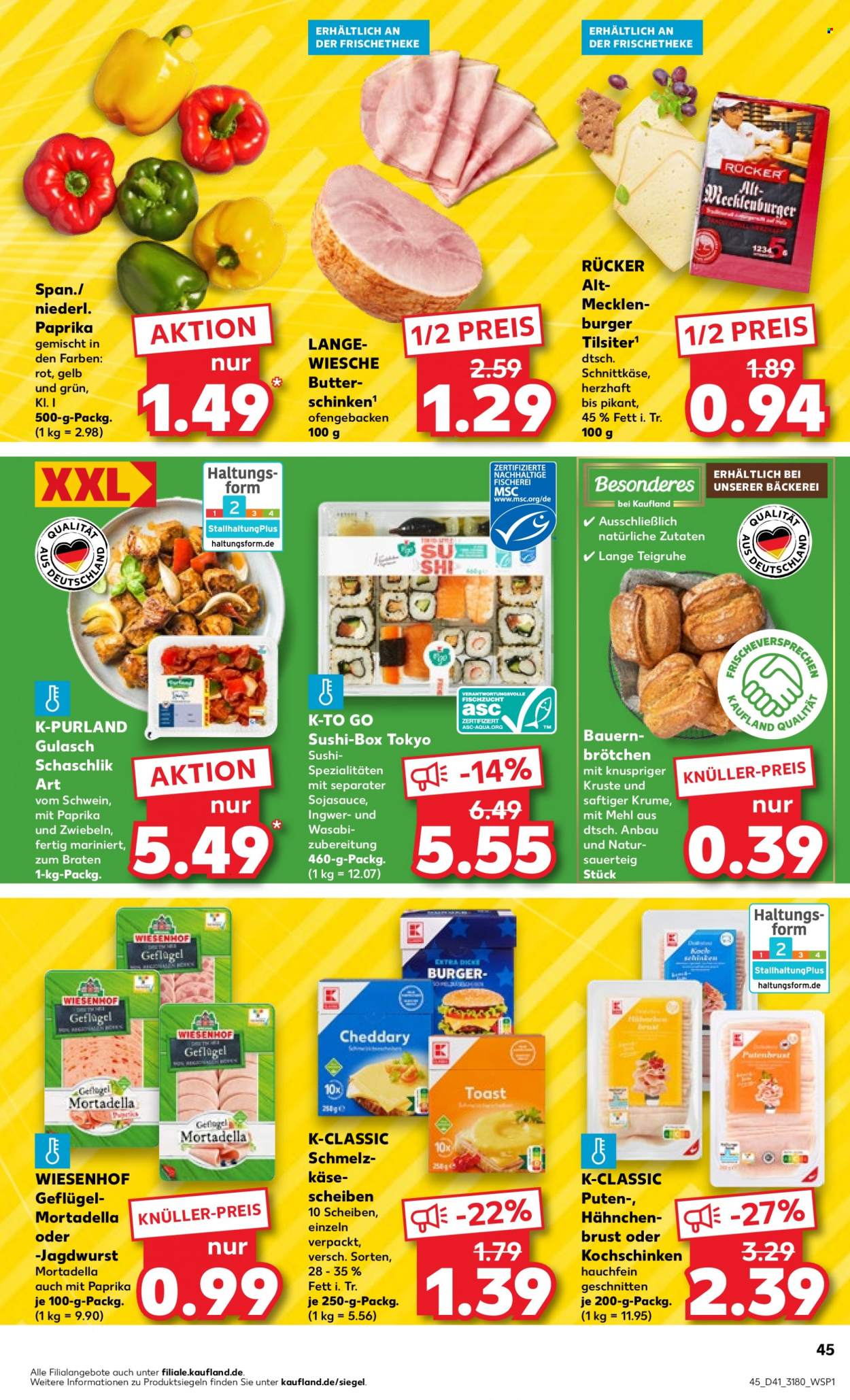 Kaufland Prospekte  - 12.10.2023 - 18.10.2023. Seite 45